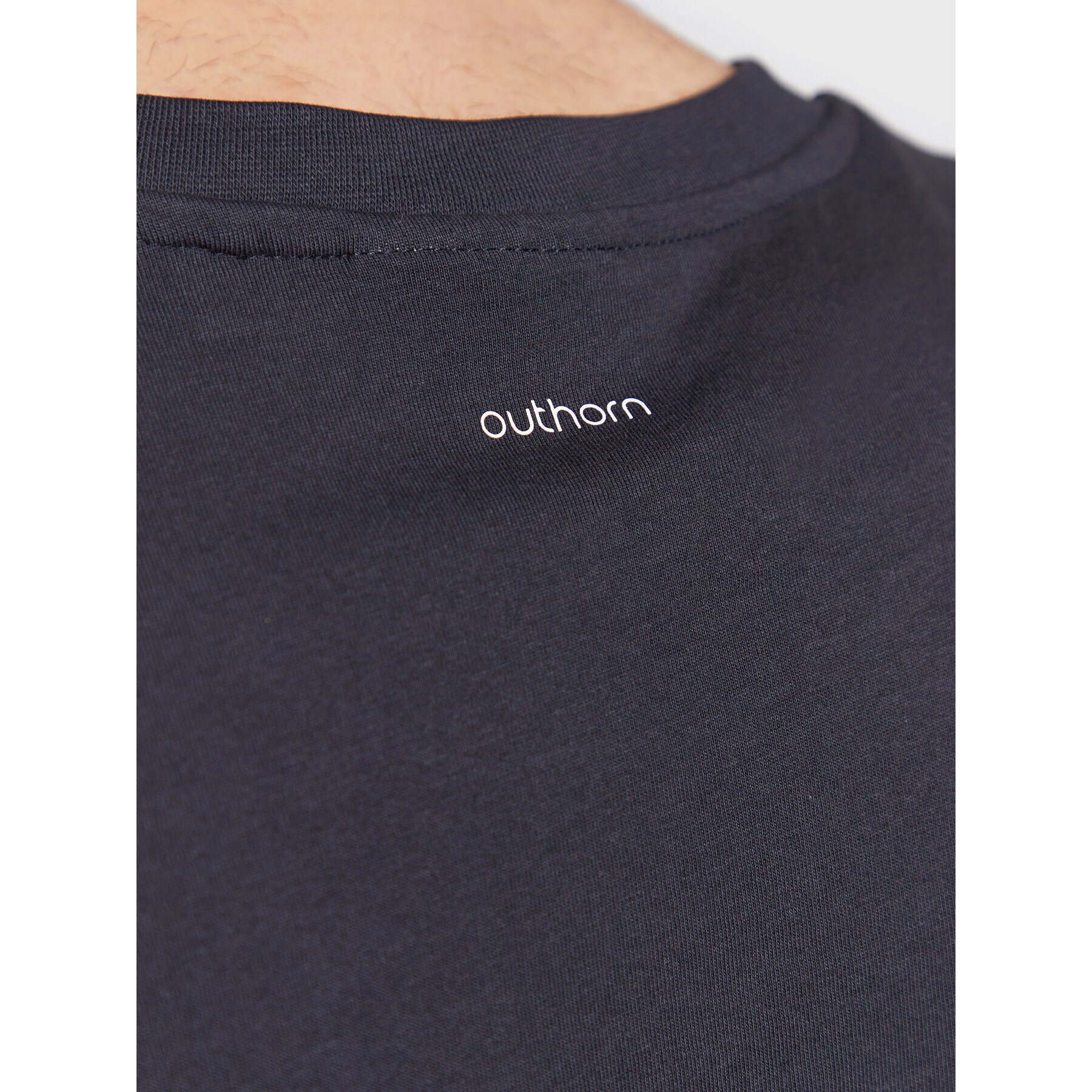 Outhorn T-Shirt TTSHM108 Tmavomodrá Regular Fit - Pepit.cz