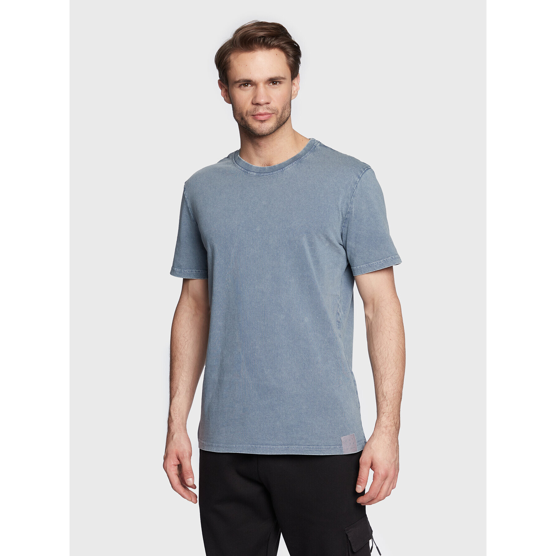 Outhorn T-Shirt TTSHM110 Modrá Regular Fit - Pepit.cz