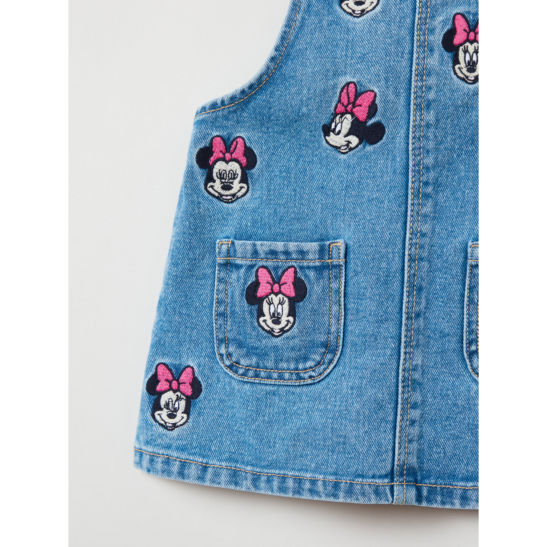 OVS Džínové šaty MINNIE 1827373 Modrá Regular Fit - Pepit.cz