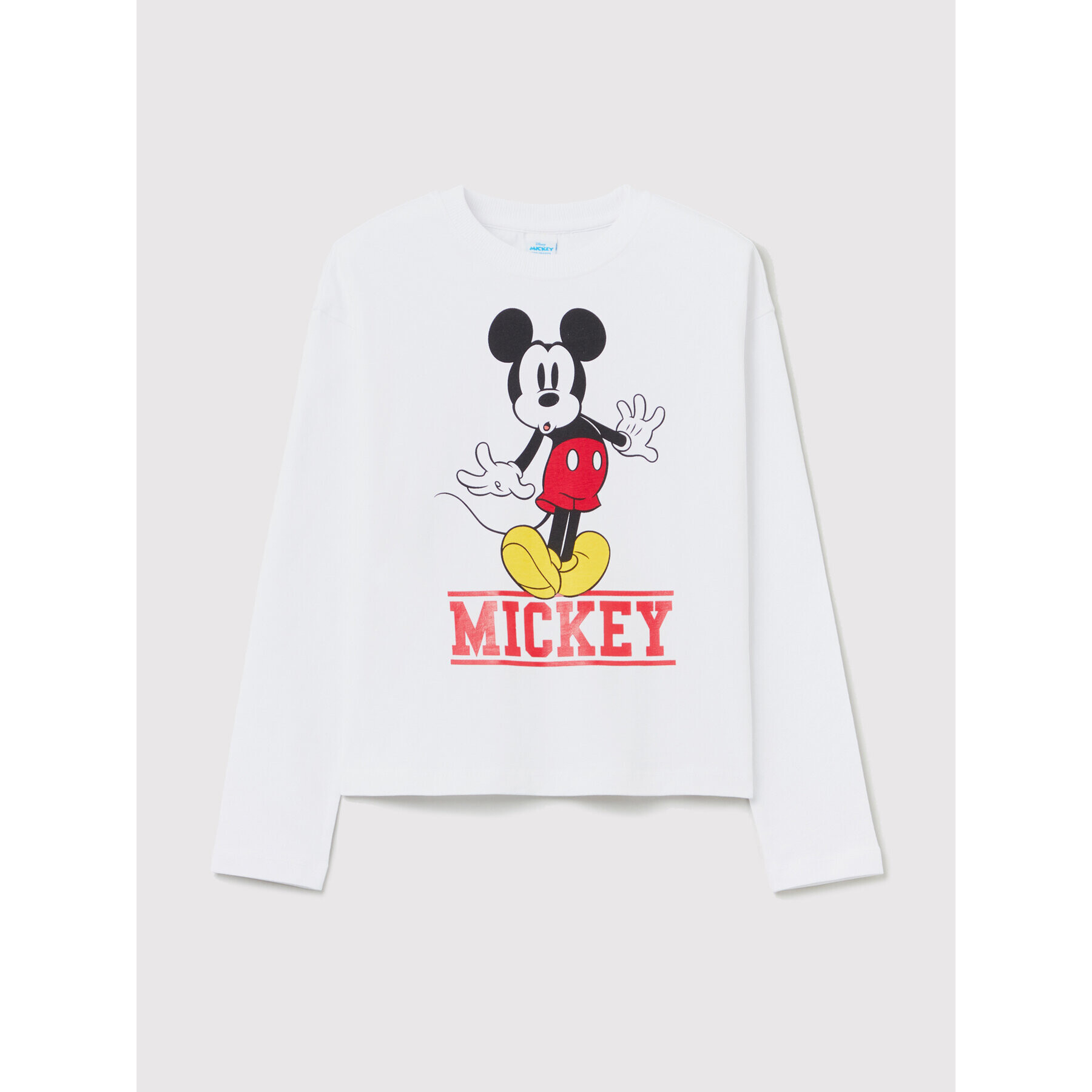 OVS Halenka MICKEY & FRIENDS 1433596 Bílá Regular Fit - Pepit.cz