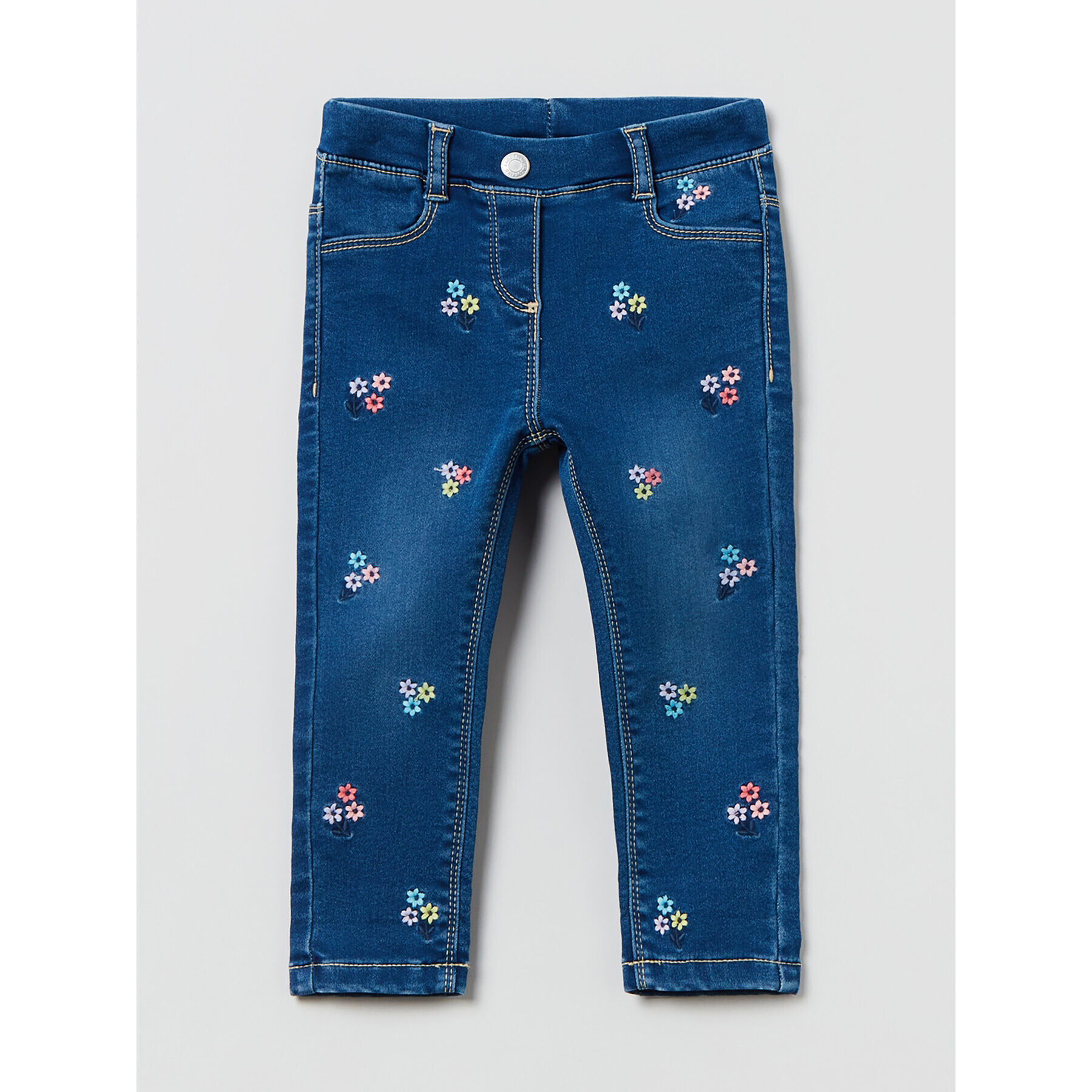 OVS Jeggins DISNEY 1831356 Tmavomodrá Slim Fit - Pepit.cz