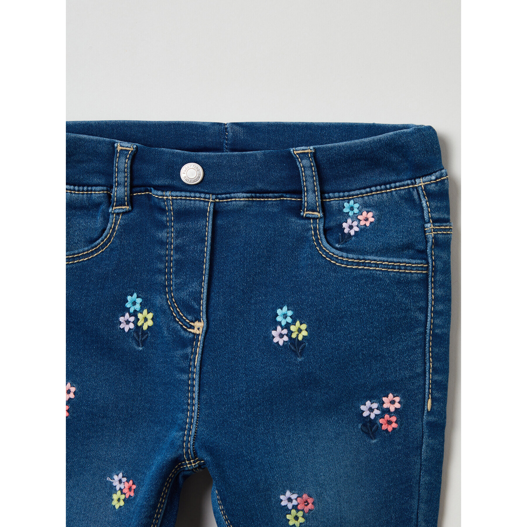 OVS Jeggins DISNEY 1831356 Tmavomodrá Slim Fit - Pepit.cz