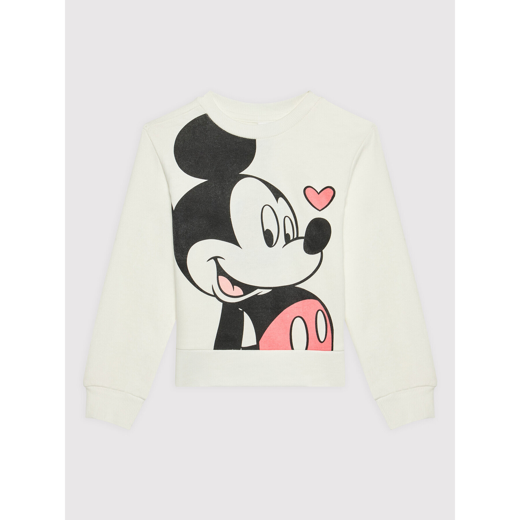 OVS Mikina MICKEY & FRIENDS 1349524 Bílá Regular Fit - Pepit.cz