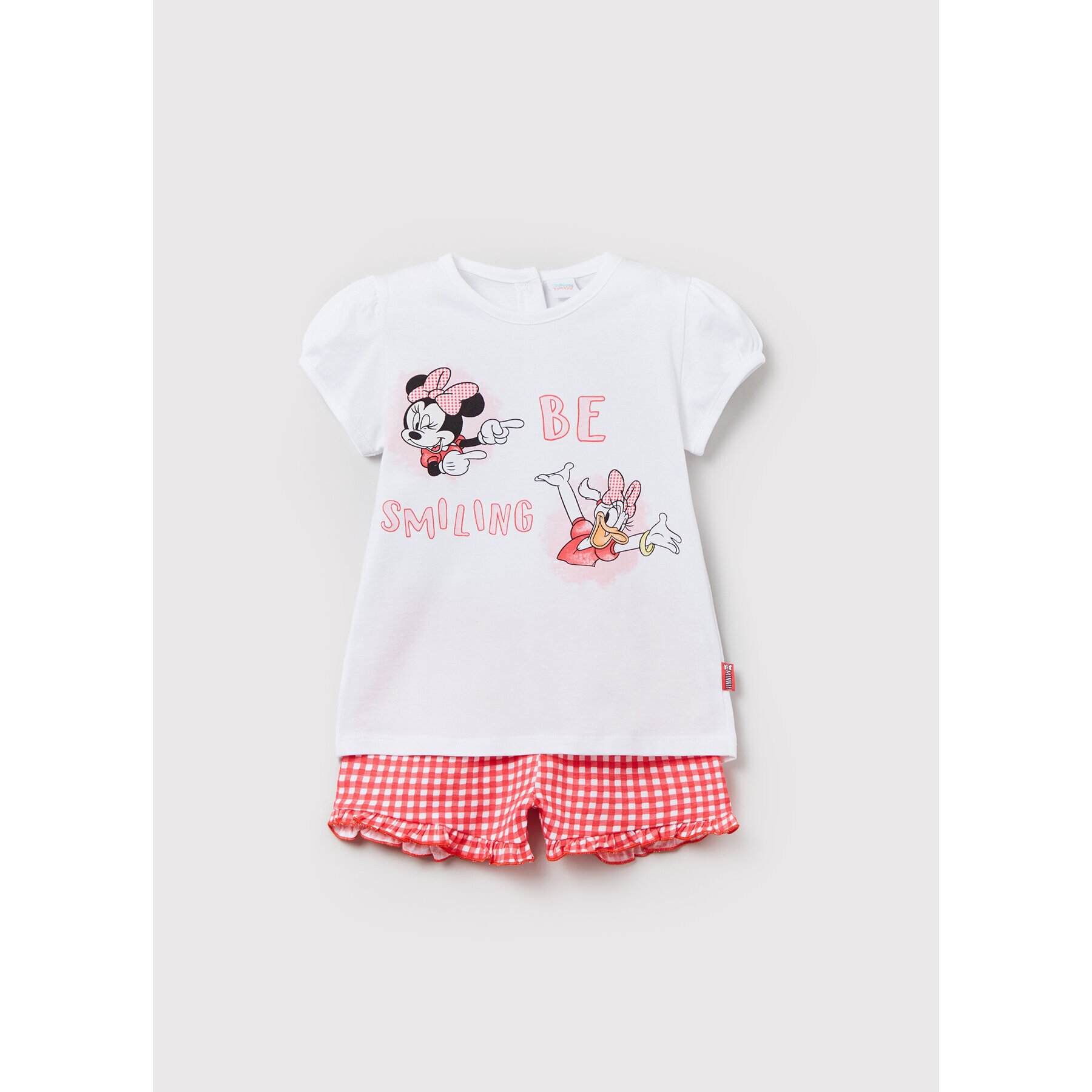 OVS Sada T-shirt a šortky DISNEY 1516723 Bílá Regular Fit - Pepit.cz