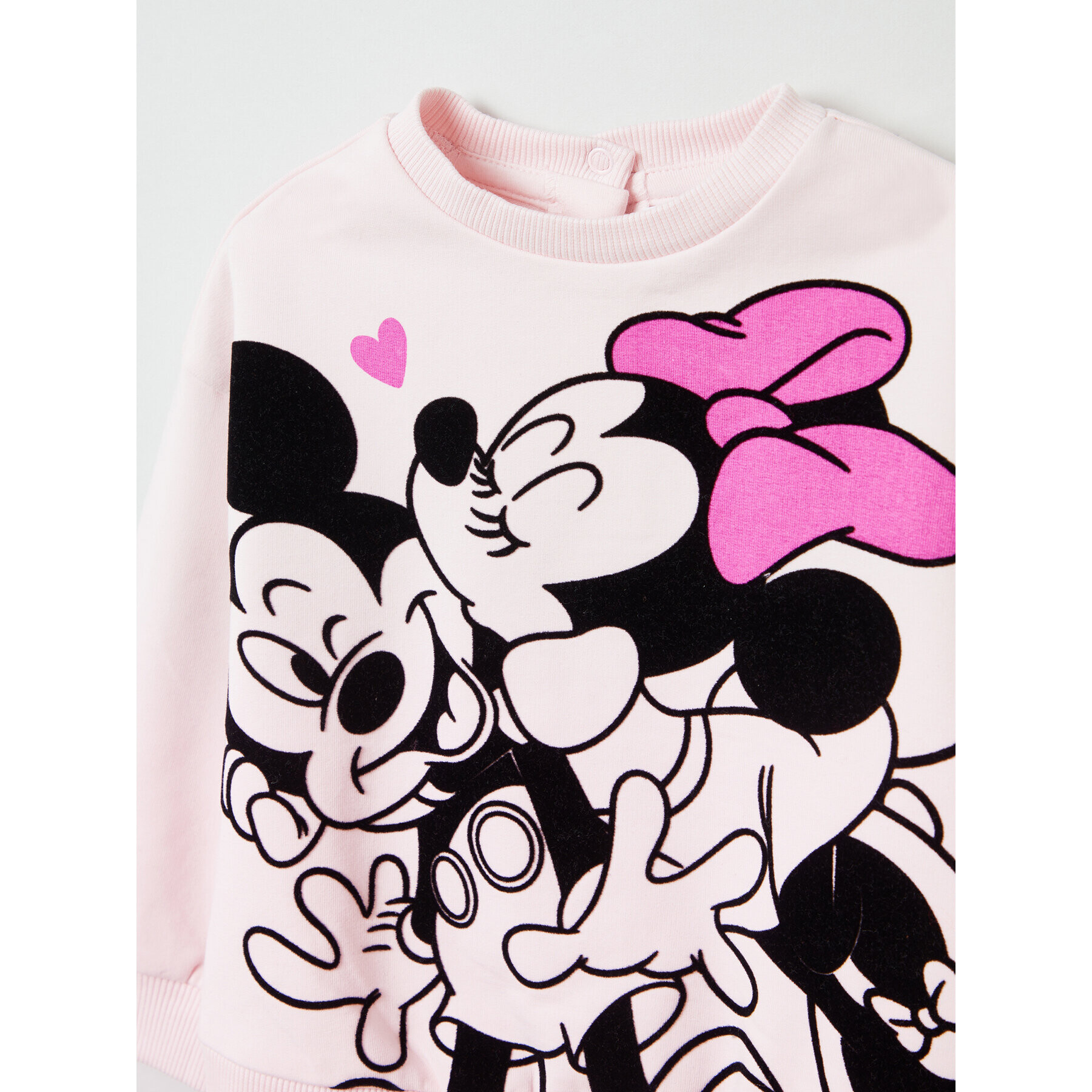 OVS Souprava mikina a legíny MINNIE 1843581 Růžová Regular Fit - Pepit.cz