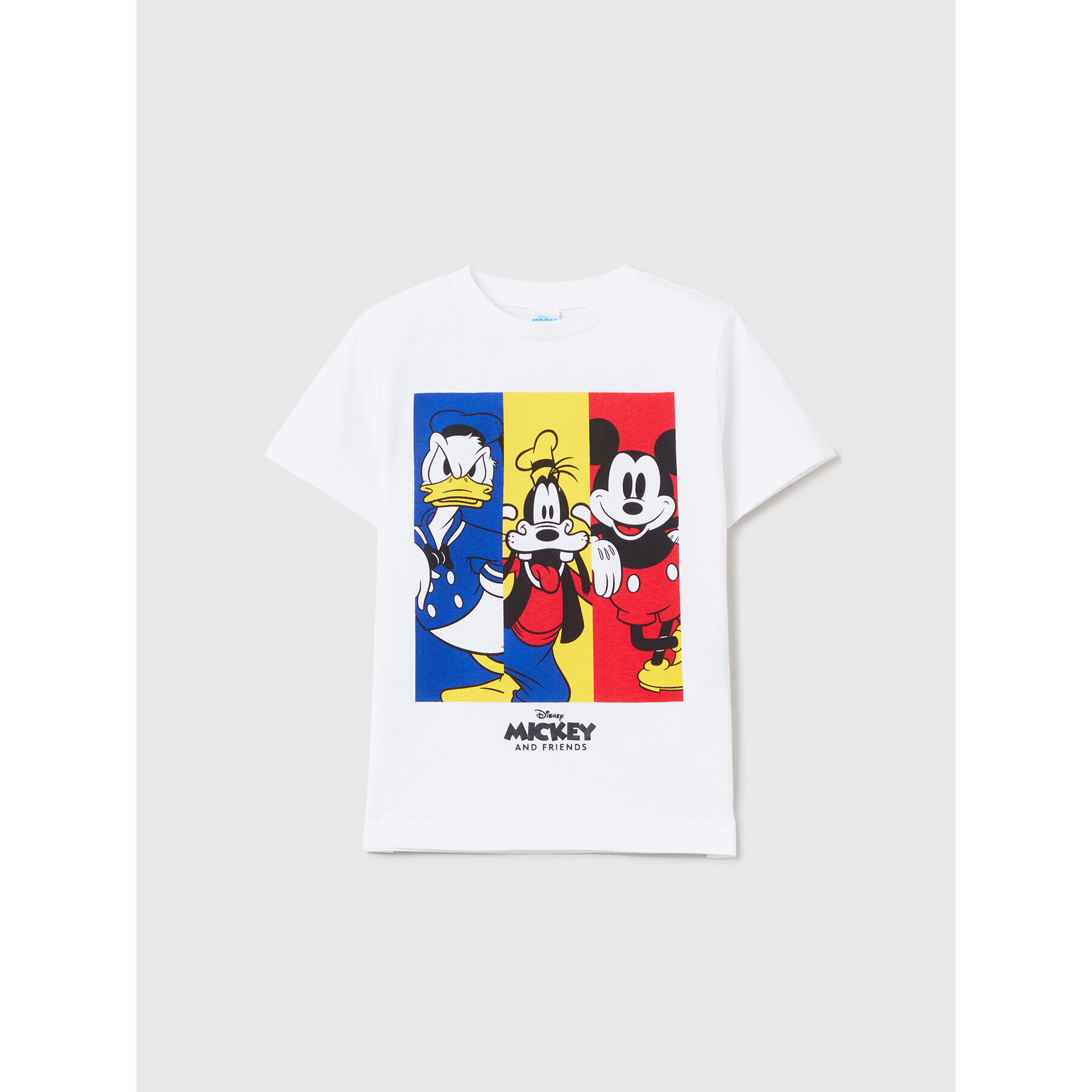 OVS T-Shirt MICKEY & FRIENDS 1484756 Bílá Regular Fit - Pepit.cz