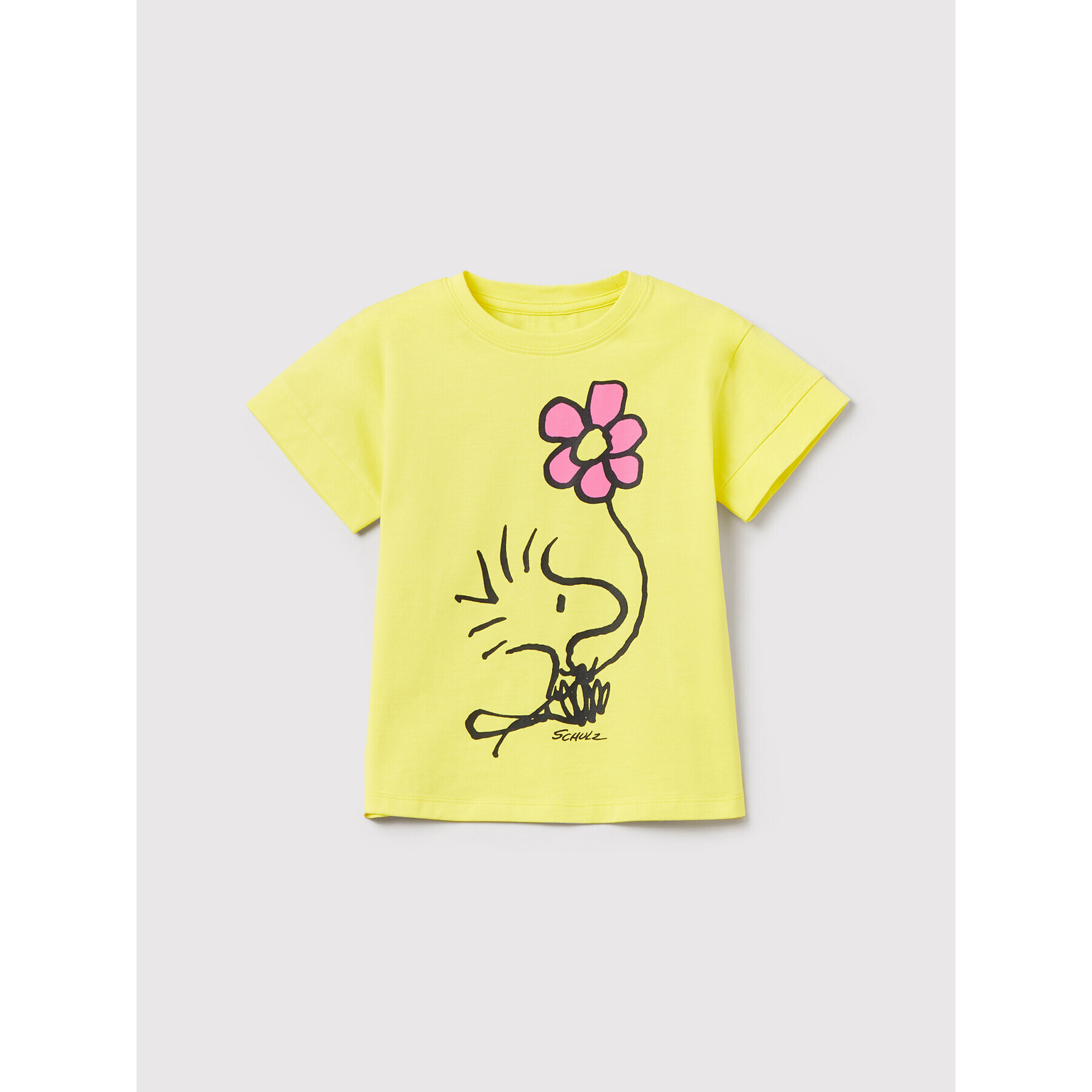 OVS T-Shirt PEANUTS 1449518 Žlutá Regular Fit - Pepit.cz