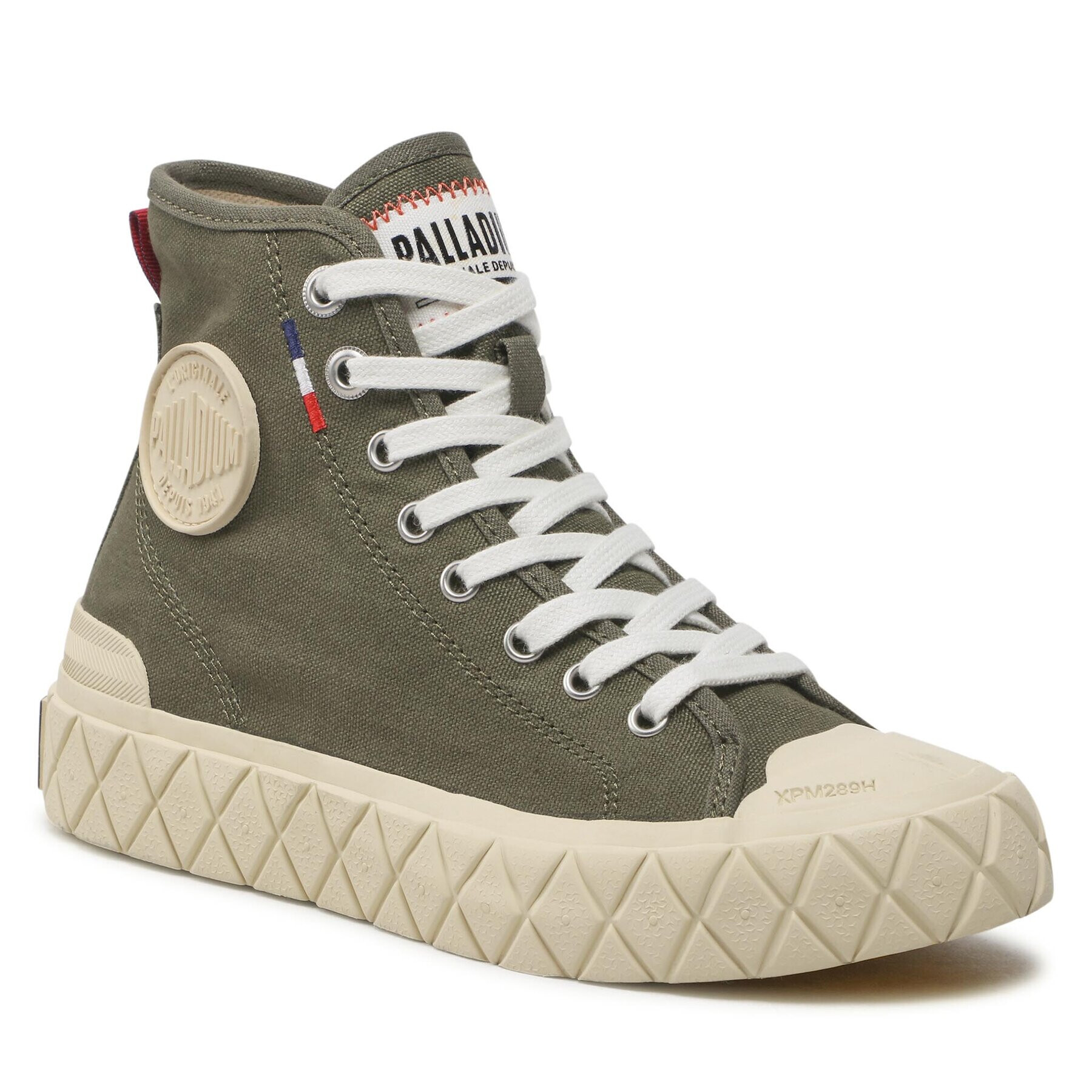 Palladium Plátěnky Palla Ace Cvs Mid 77015-325-M Khaki - Pepit.cz