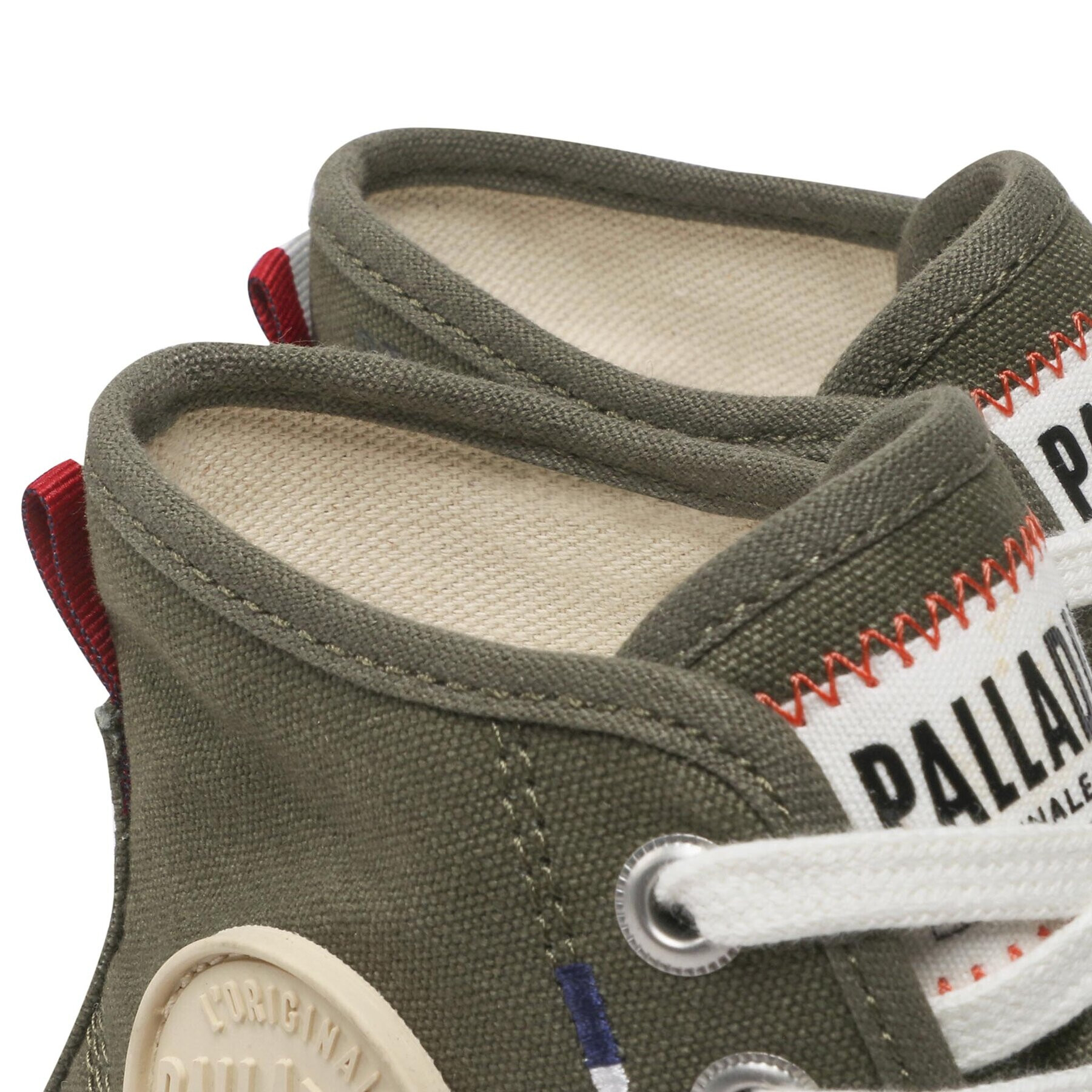 Palladium Plátěnky Palla Ace Cvs Mid 77015-325-M Khaki - Pepit.cz