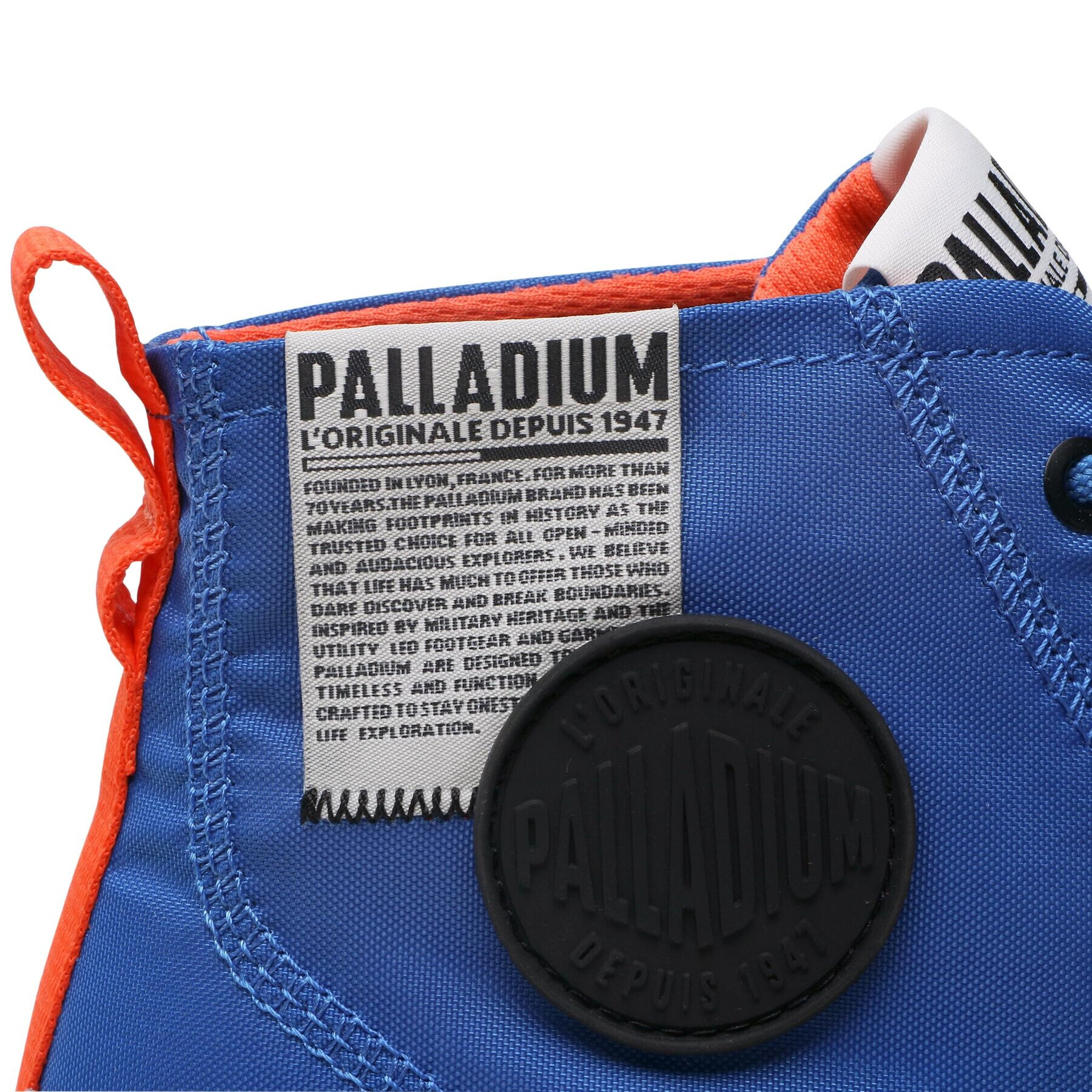 Palladium Plátěnky SP20 OVERLAB Modrá - Pepit.cz