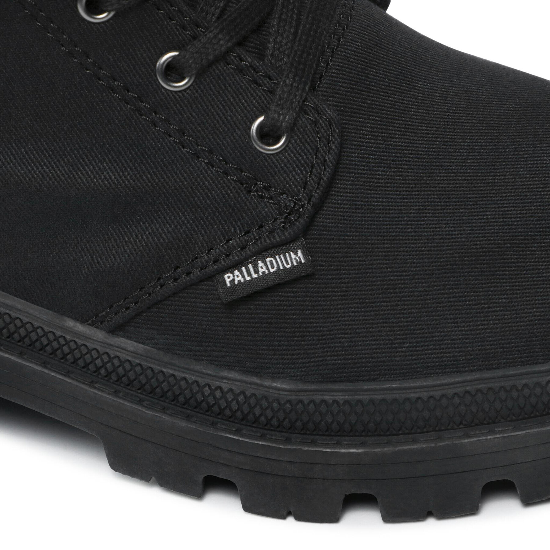 Palladium Turistická obuv Pallabase Twill 96907-008-M Černá - Pepit.cz