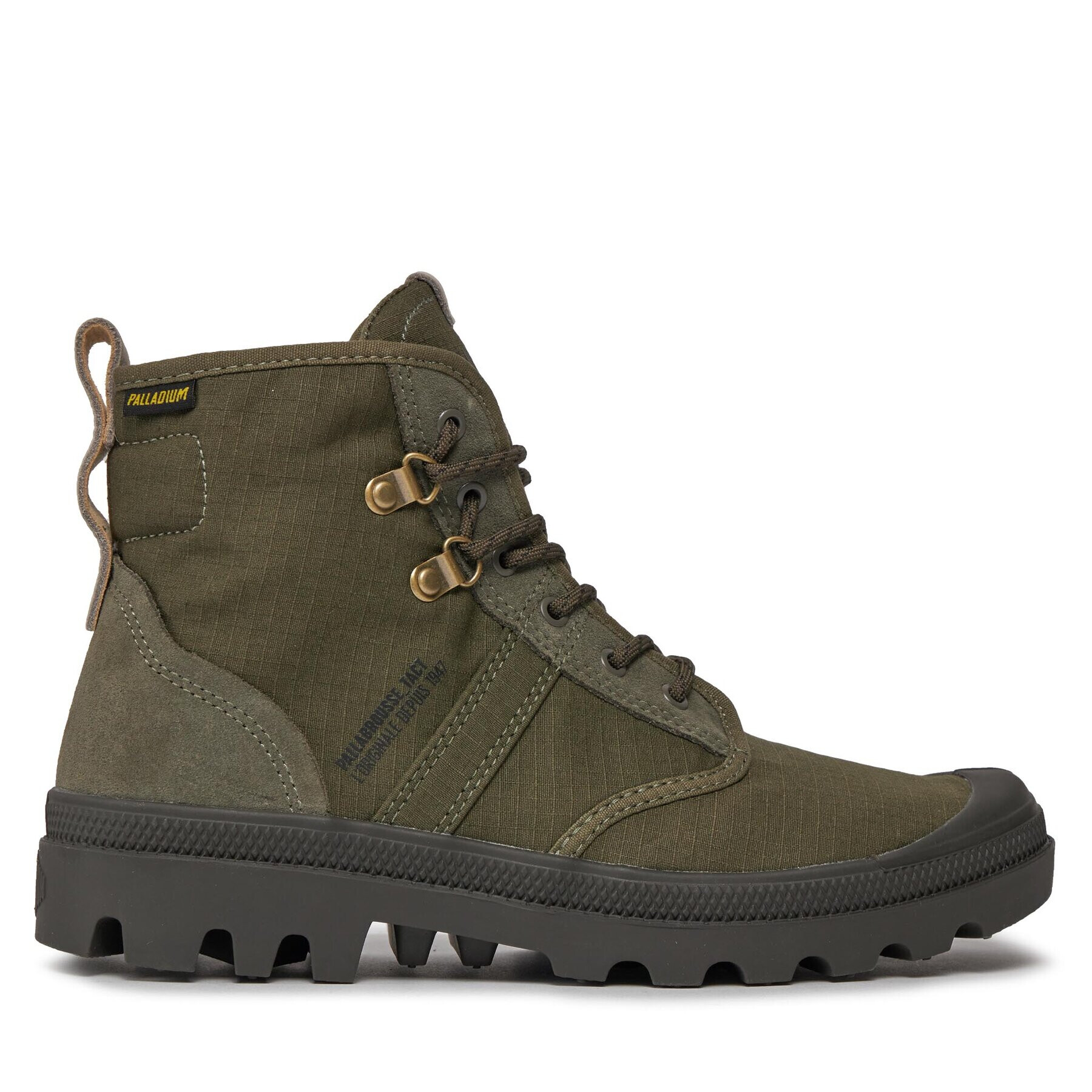 Palladium Turistická obuv Pallabrousse Tac Txt 08838-325-M Khaki - Pepit.cz