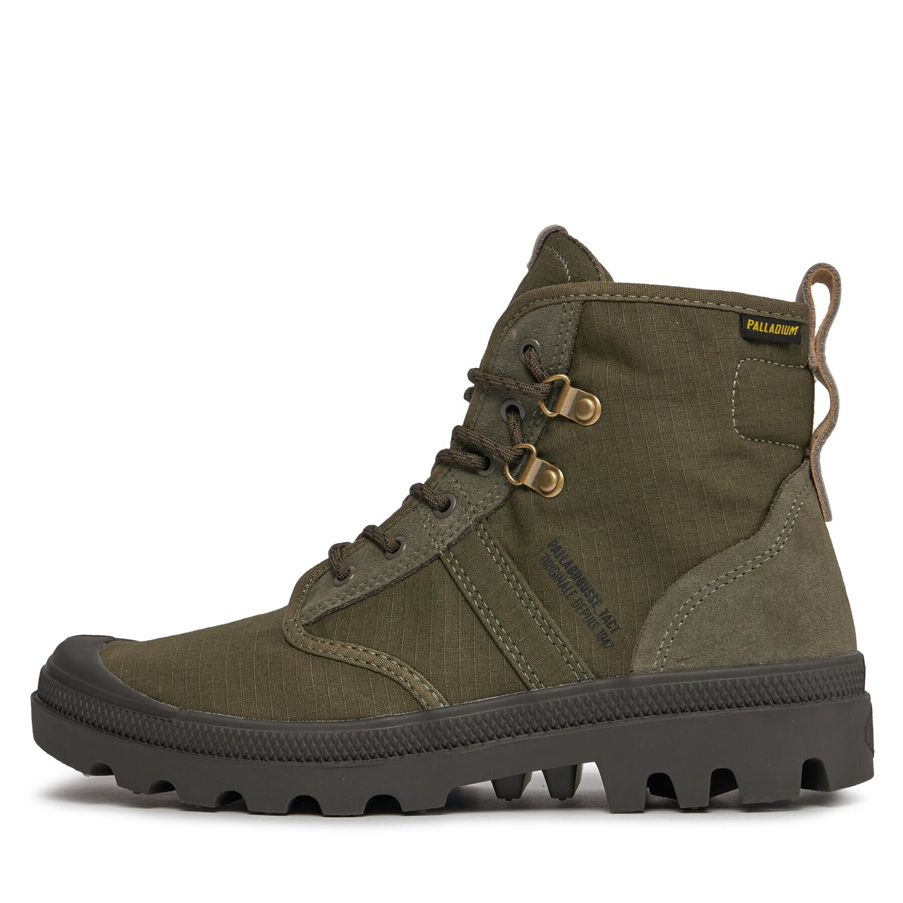 Palladium Turistická obuv Pallabrousse Tac Txt 08838-325-M Khaki - Pepit.cz