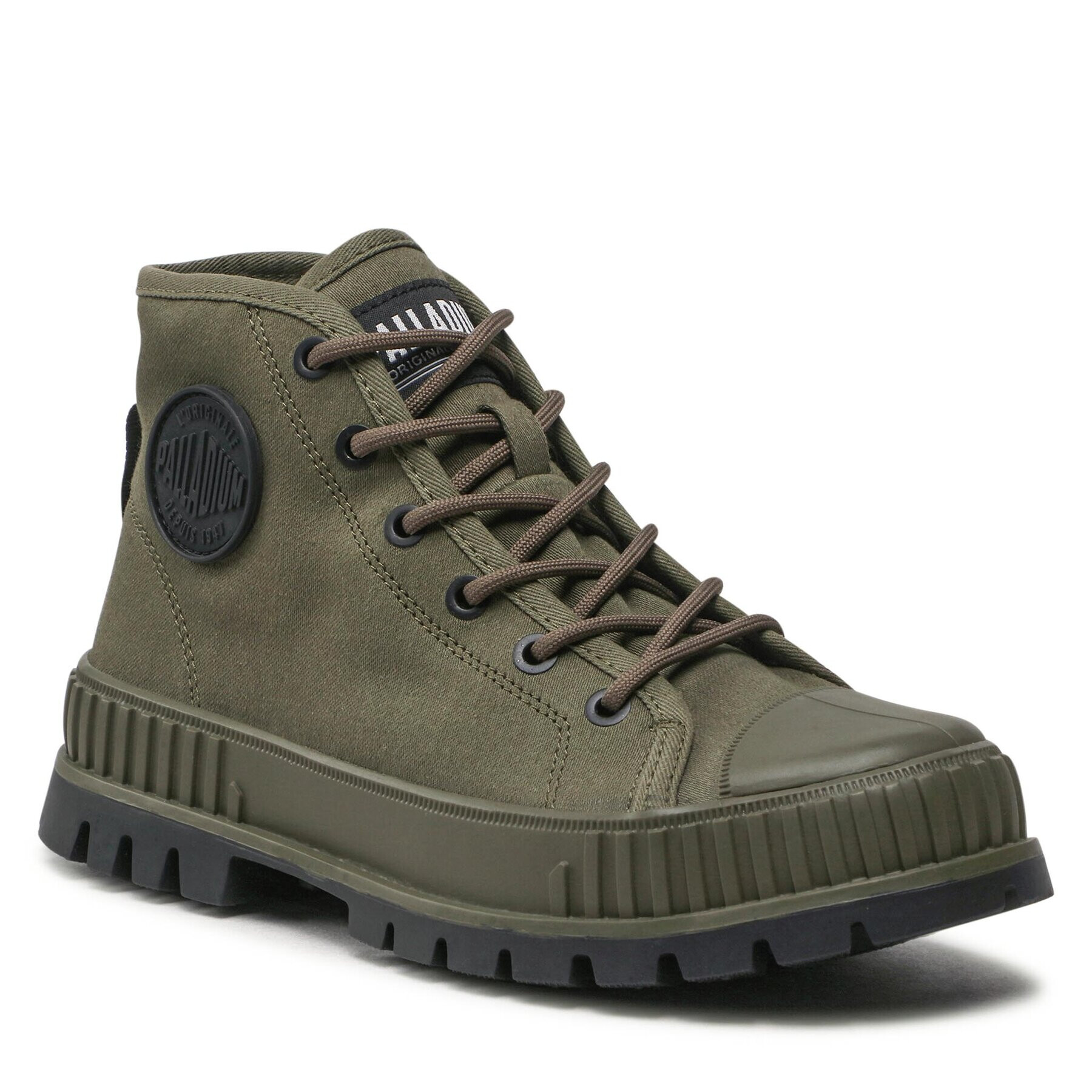 Palladium Turistická obuv Pallashock Supply 77965-325-M Khaki - Pepit.cz