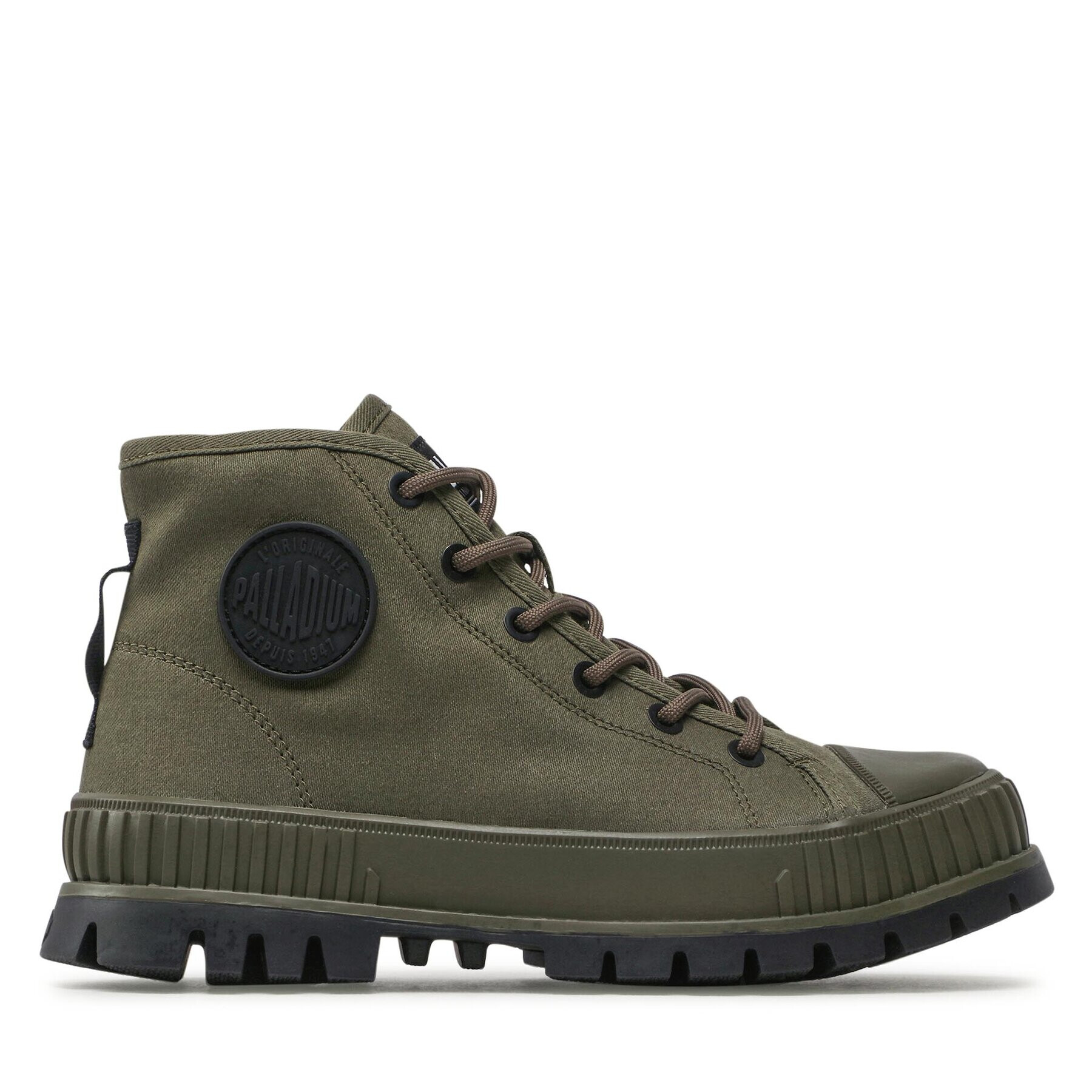 Palladium Turistická obuv Pallashock Supply 77965-325-M Khaki - Pepit.cz