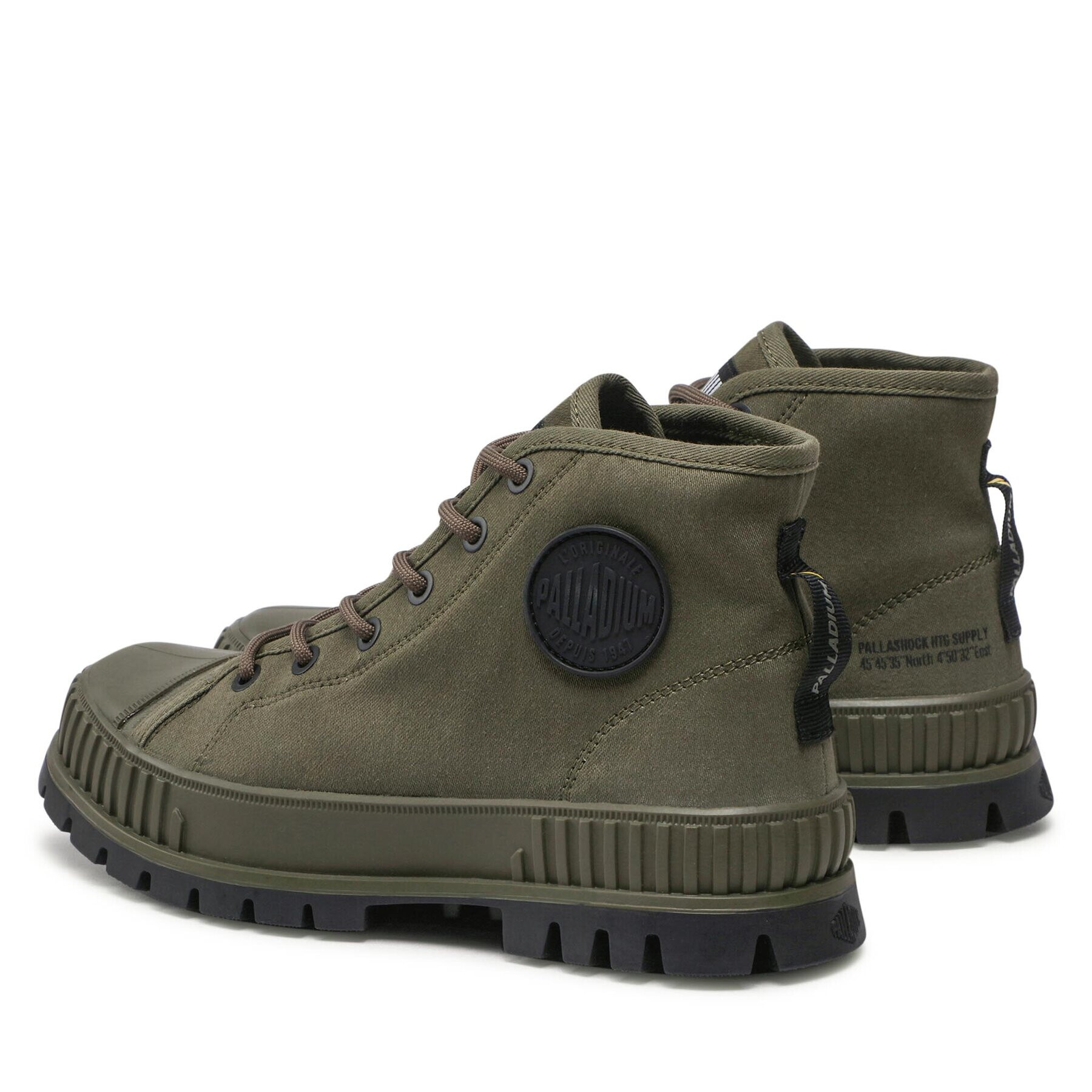 Palladium Turistická obuv Pallashock Supply 77965-325-M Khaki - Pepit.cz