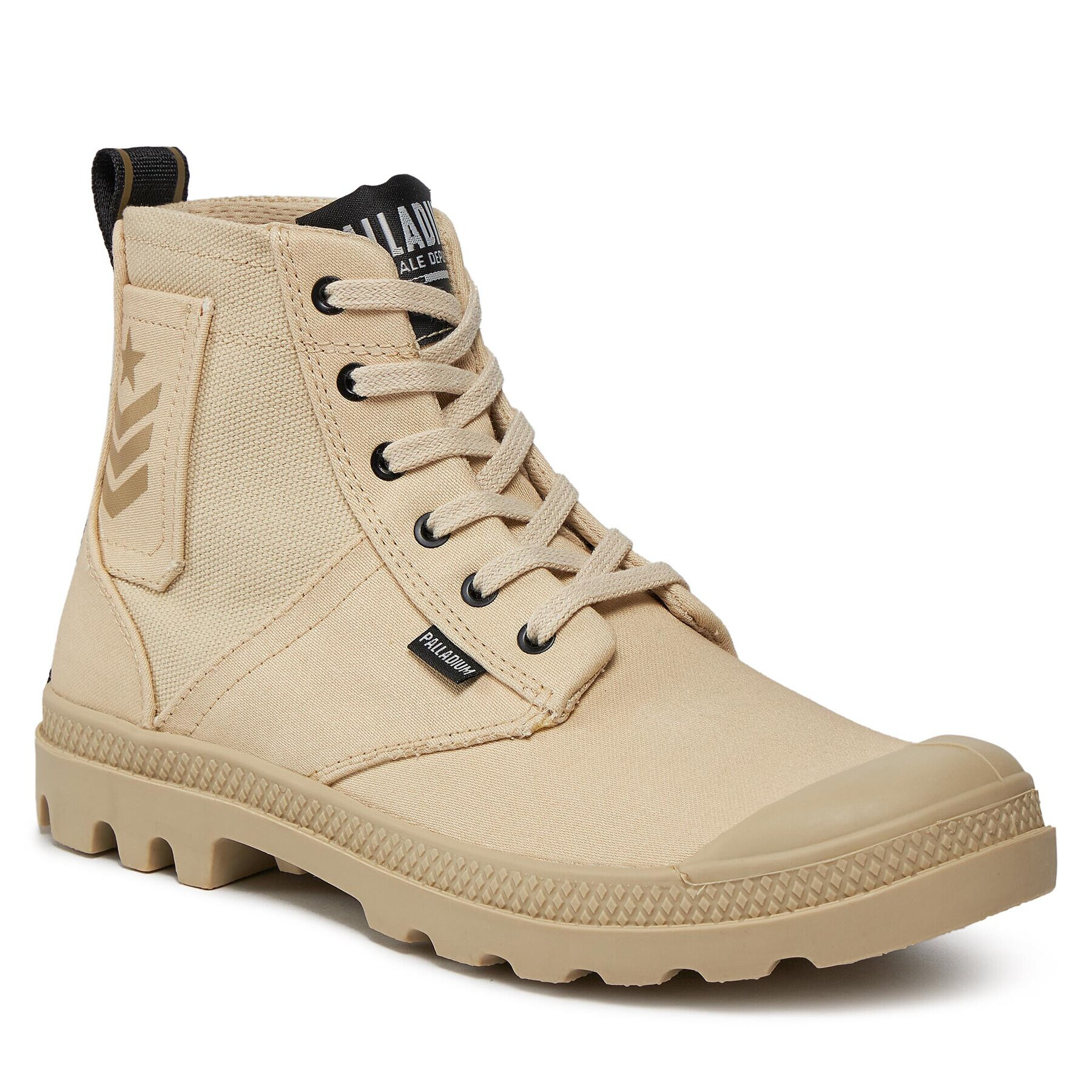 Palladium Turistická obuv Pampa Hi Army 78583-210-M Béžová - Pepit.cz