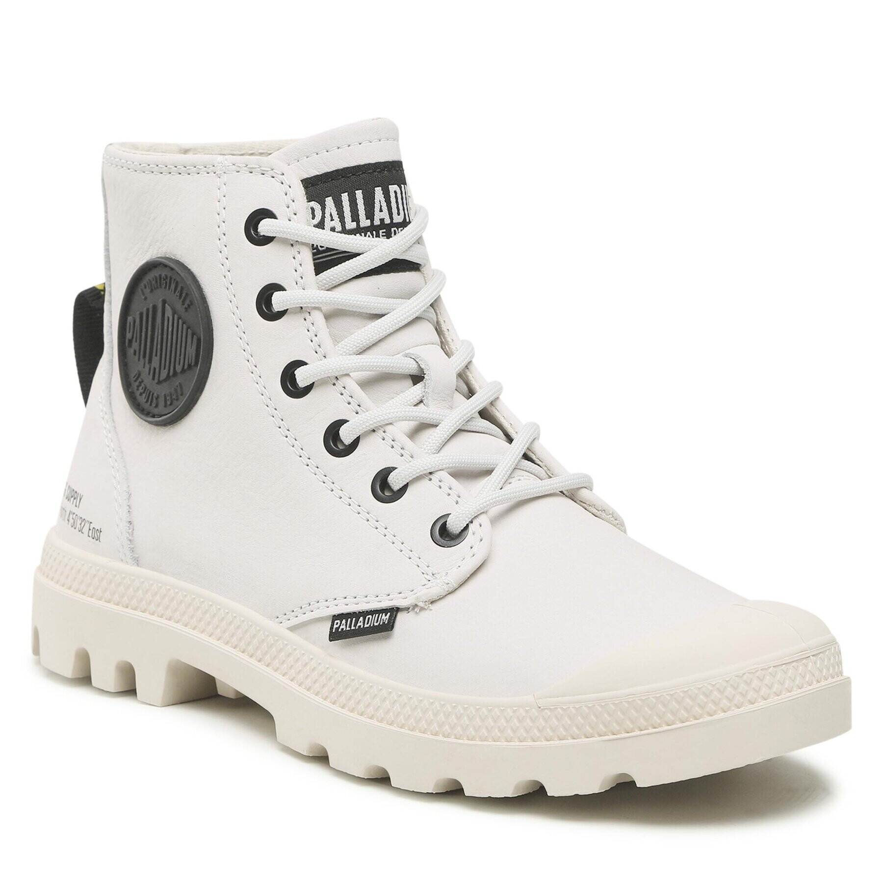 Palladium Turistická obuv Pampa Hi Supply Lth 77963-116-M Bílá - Pepit.cz