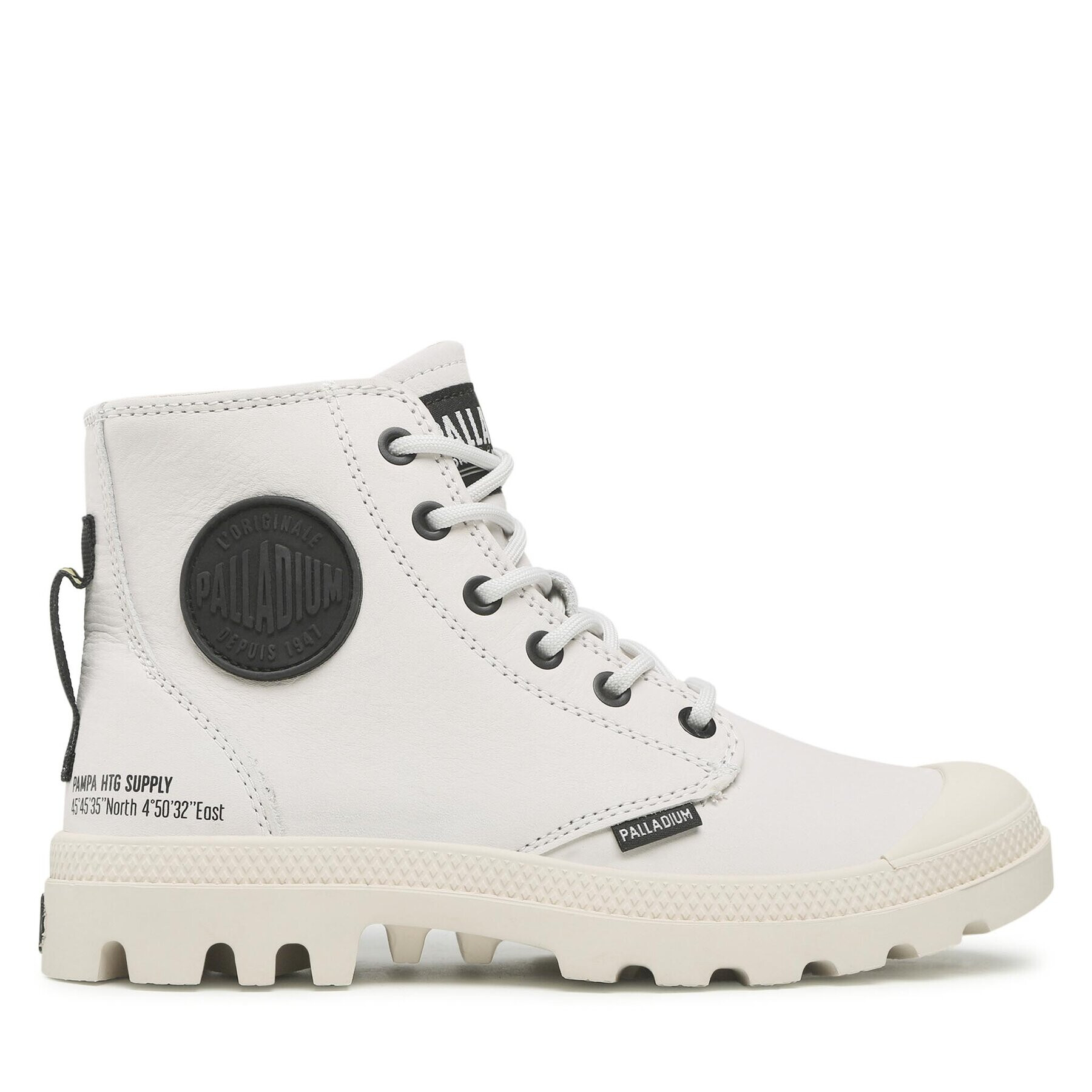 Palladium Turistická obuv Pampa Hi Supply Lth 77963-116-M Bílá - Pepit.cz