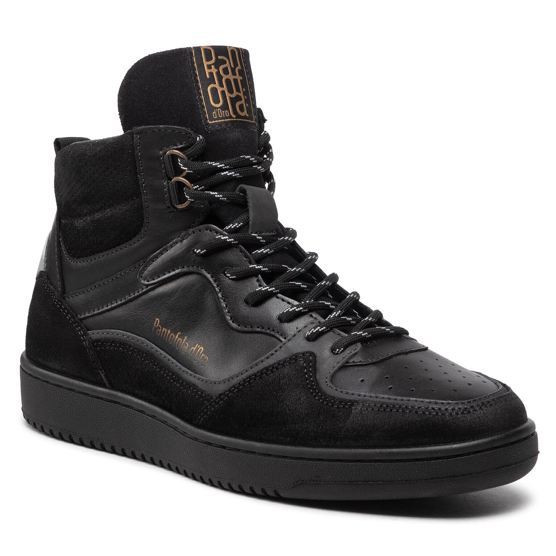 Pantofola d'Oro Sneakersy Baveno Uomo High 10223037.11A Černá - Pepit.cz