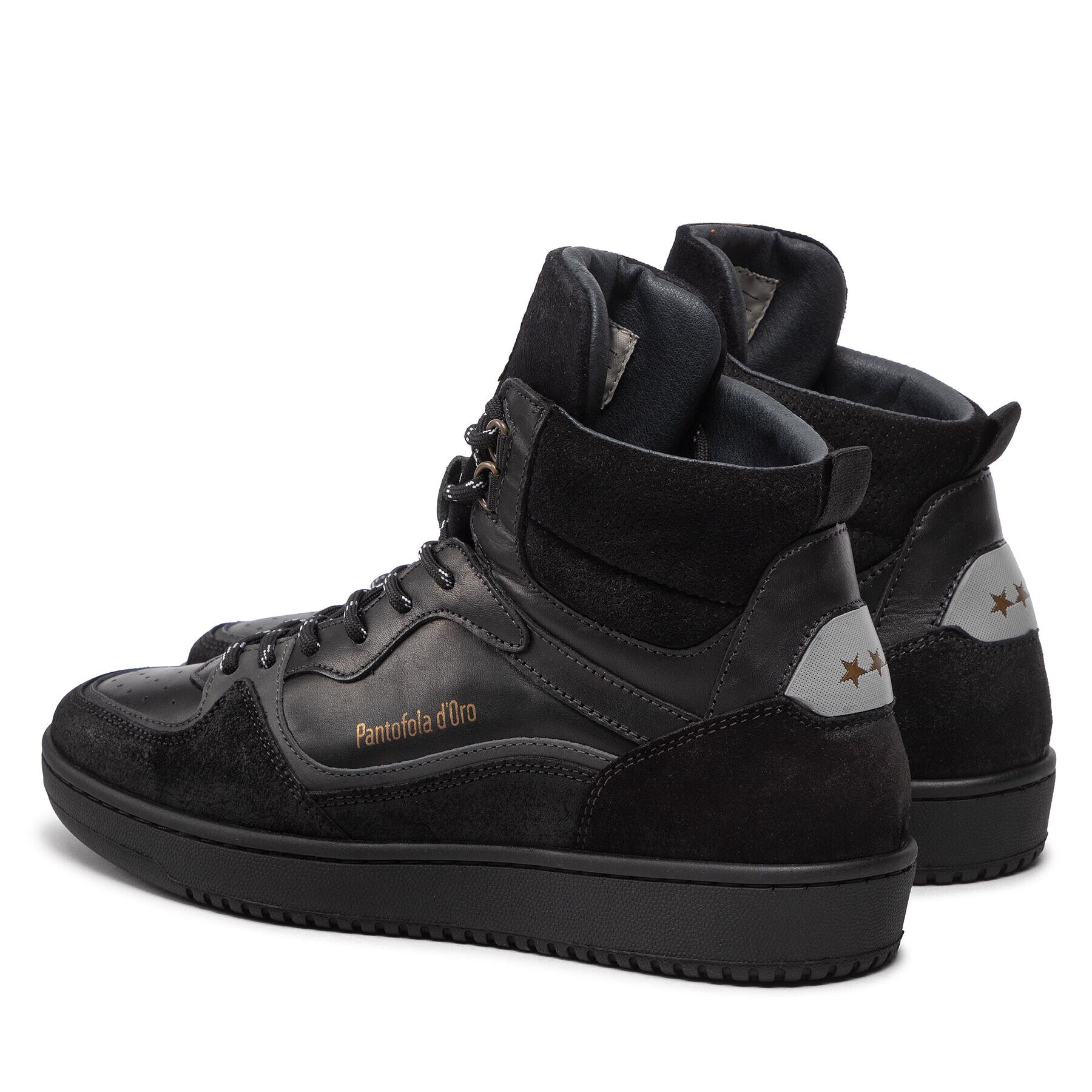 Pantofola d'Oro Sneakersy Baveno Uomo High 10223037.11A Černá - Pepit.cz