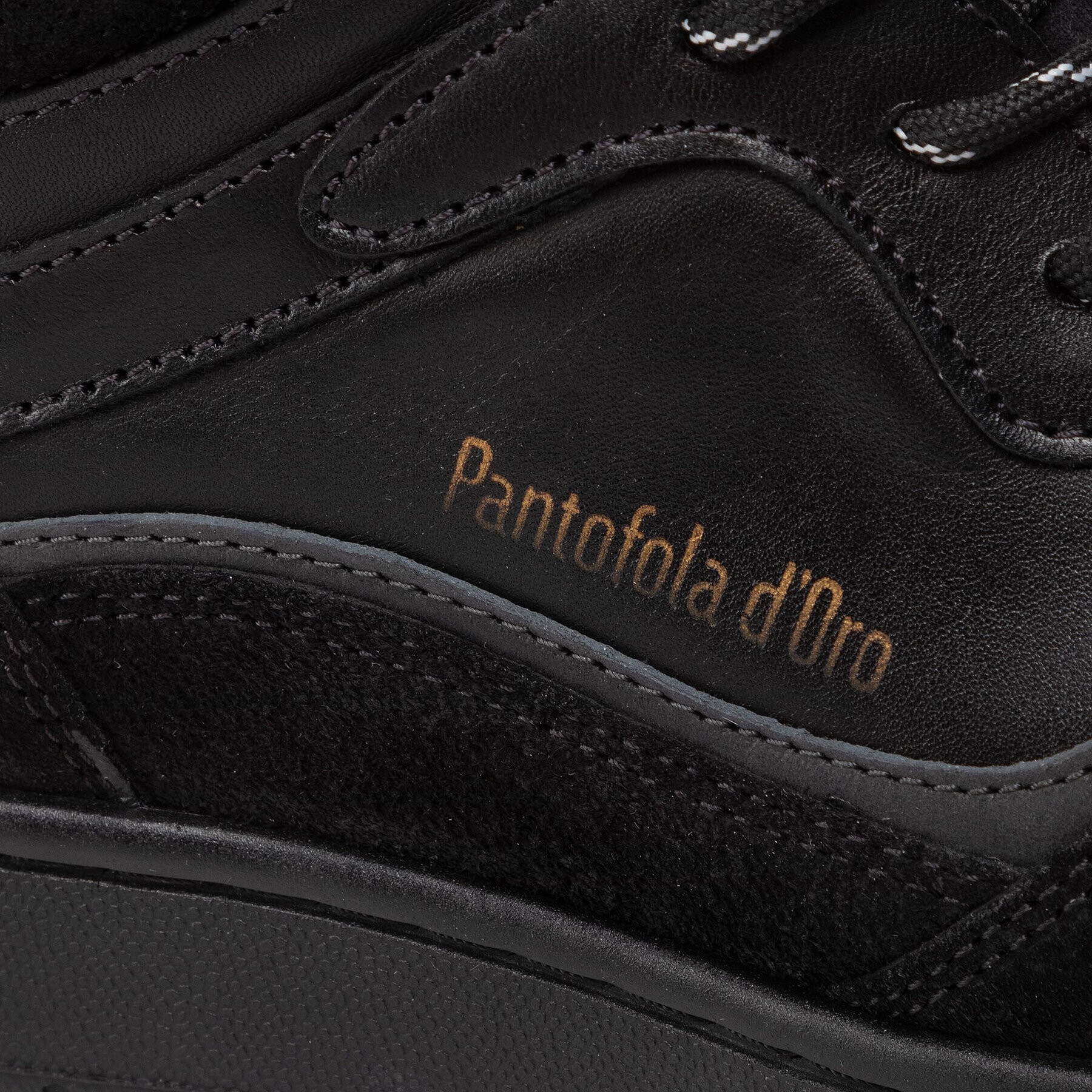 Pantofola d'Oro Sneakersy Baveno Uomo High 10223037.11A Černá - Pepit.cz