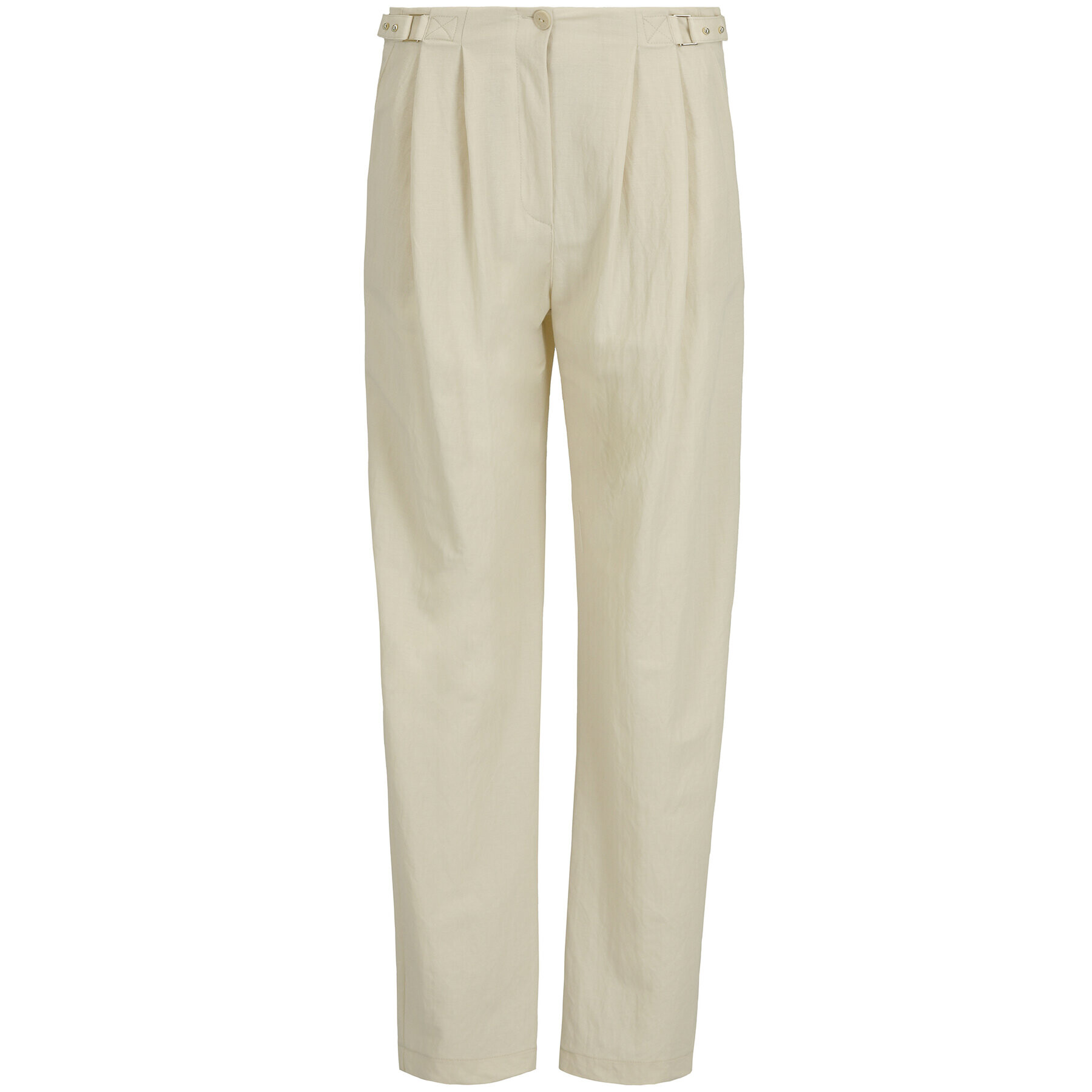 Patrizia Pepe Kalhoty z materiálu Pantaloni/Trousers 2J2172/A3KN-B645 Béžová Regular Fit - Pepit.cz