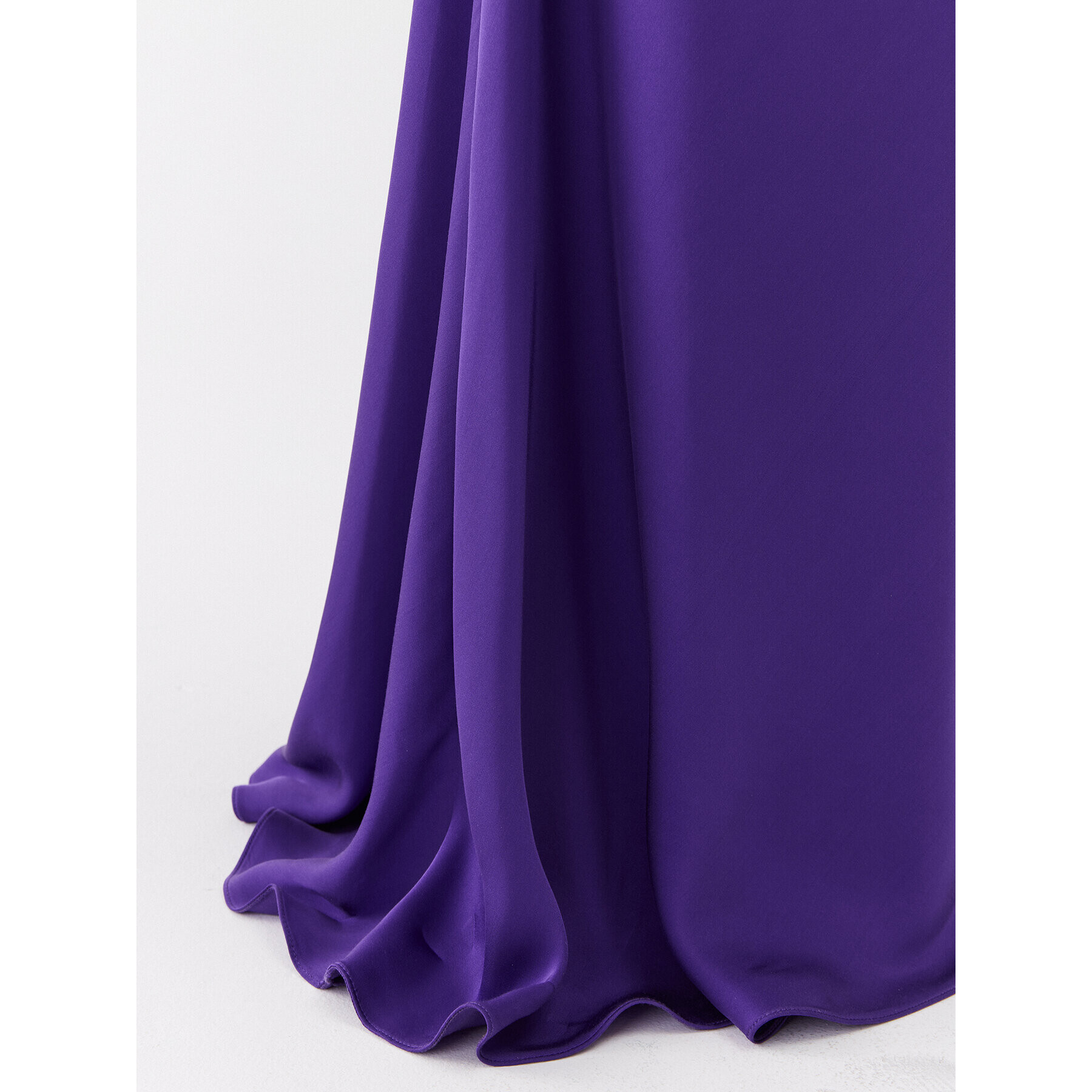 Patrizia Pepe Maxi sukně 2G0911/A262-M448 Fialová Regular Fit - Pepit.cz