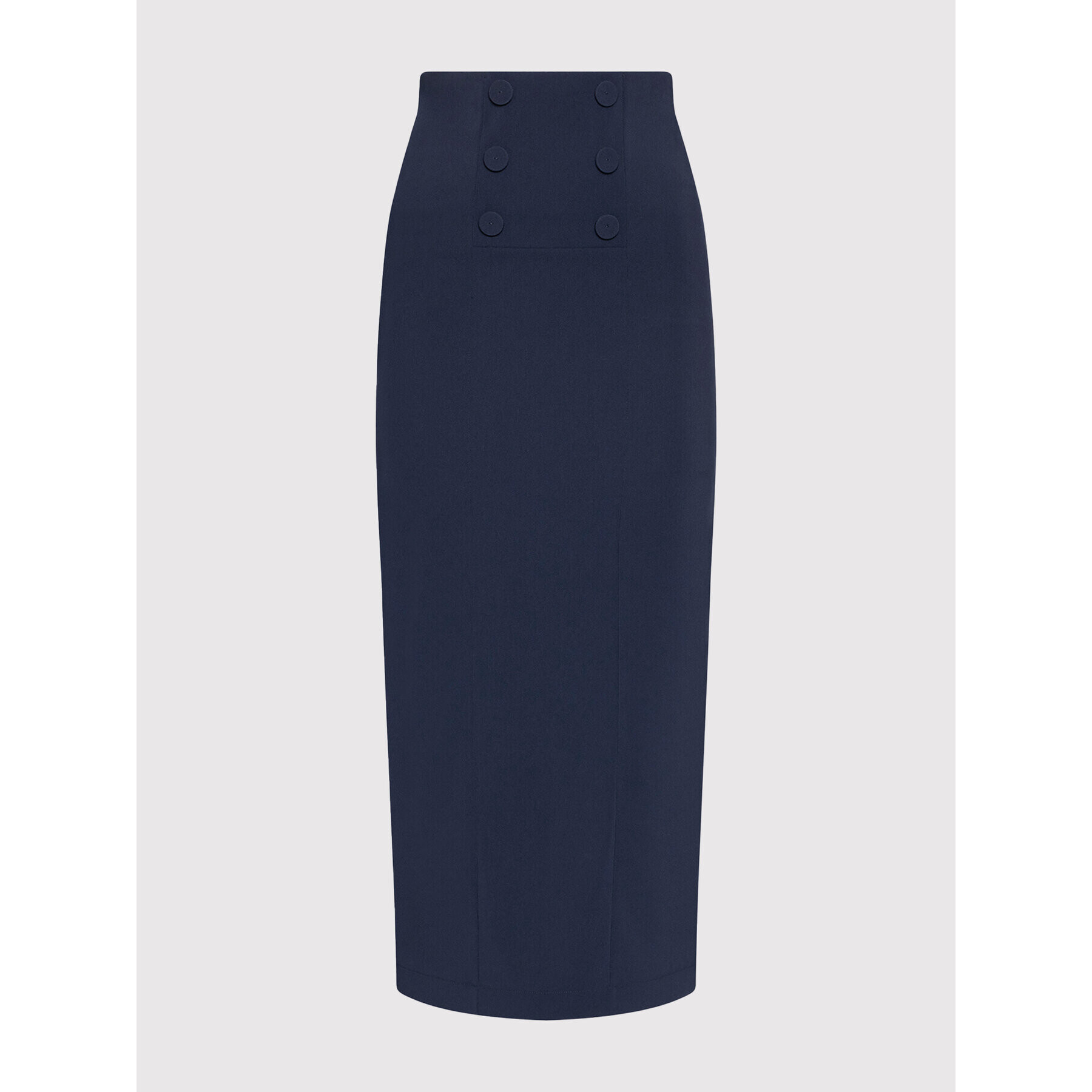 Patrizia Pepe Pouzdrová sukně 8G0240/A6F5-C318 Tmavomodrá Slim Fit - Pepit.cz