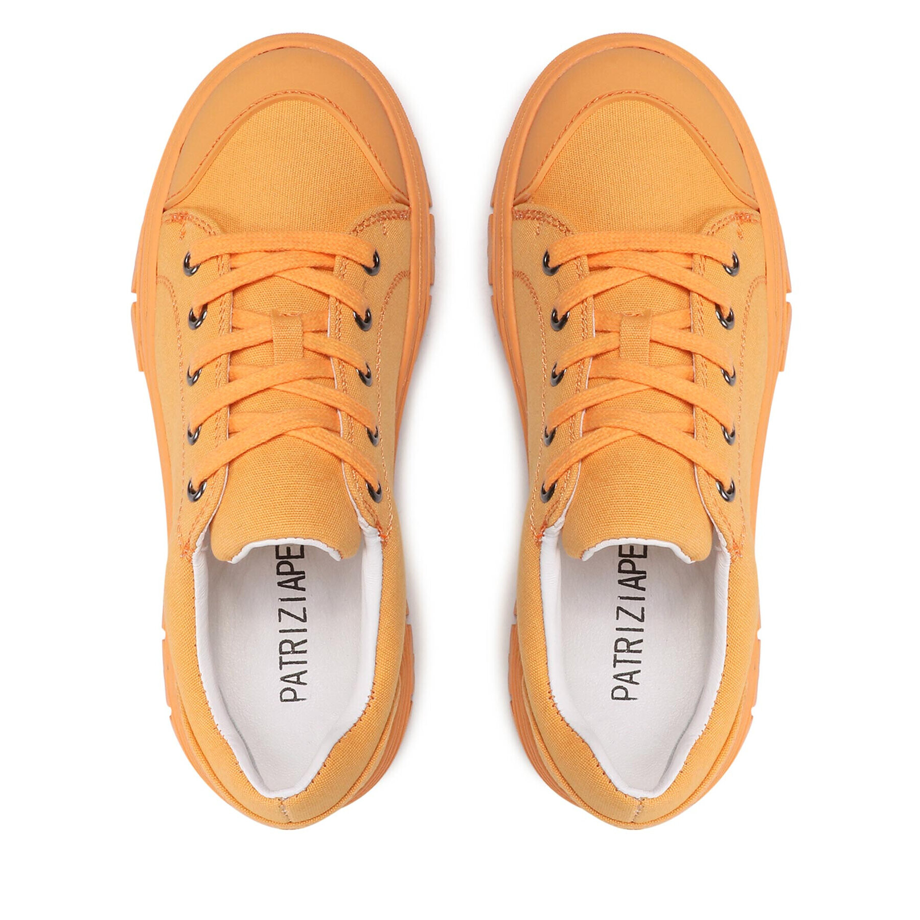 Patrizia Pepe Sneakersy 2Z0003/A040-Y412 Oranžová - Pepit.cz