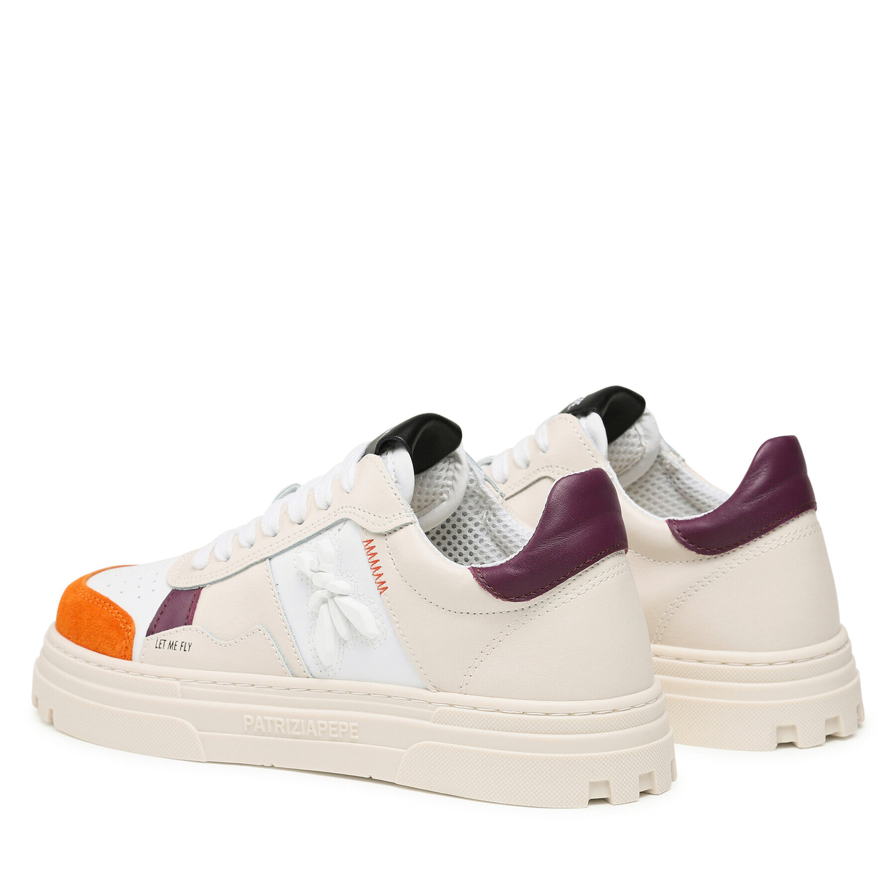 Patrizia Pepe Sneakersy 8Z0096/V020-J3T3 Écru - Pepit.cz