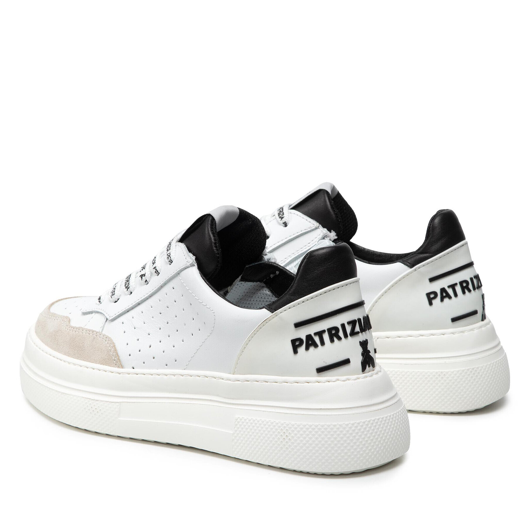 Patrizia Pepe Sneakersy PJ112.01 S Bílá - Pepit.cz