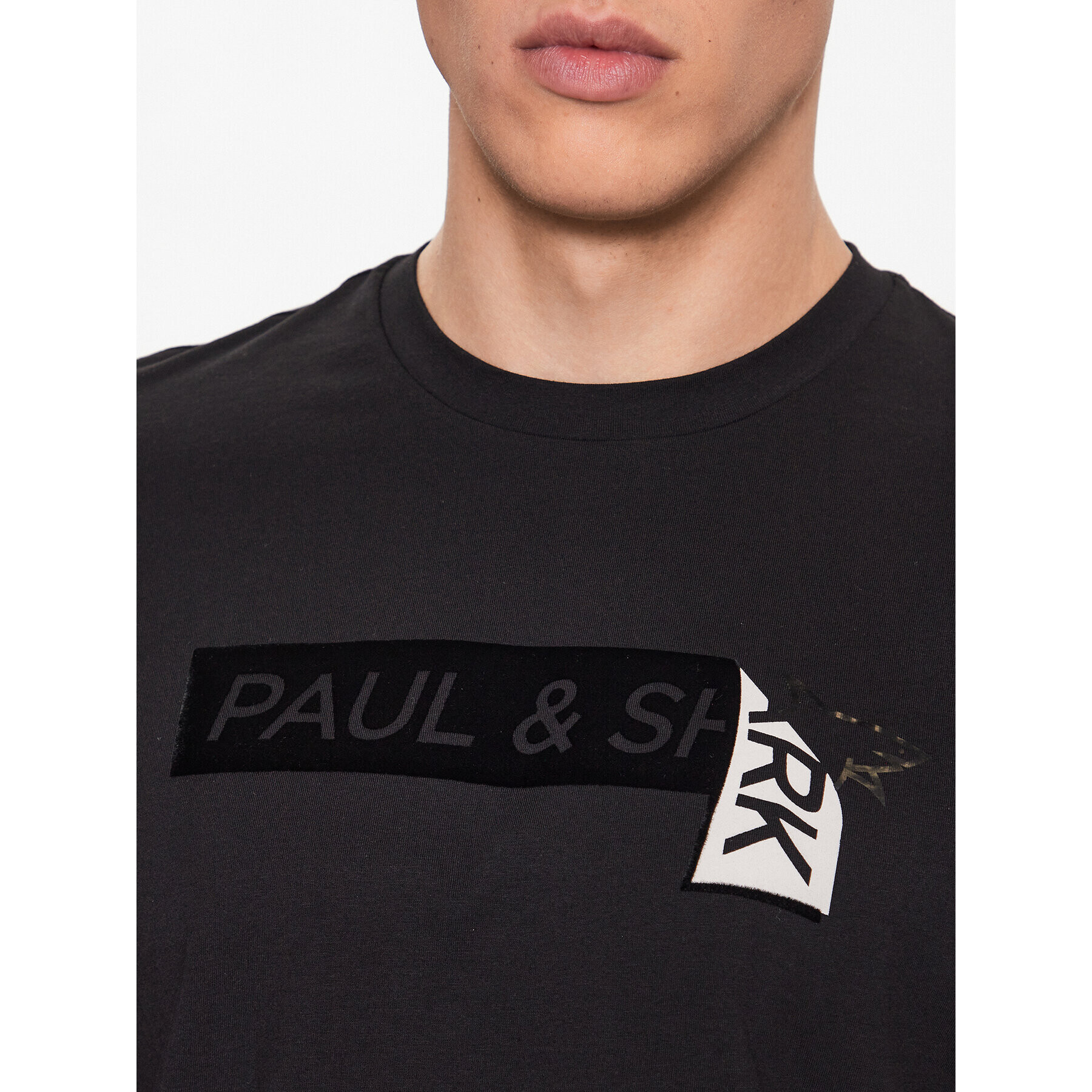 Paul&Shark T-Shirt 13311635 Černá Regular Fit - Pepit.cz