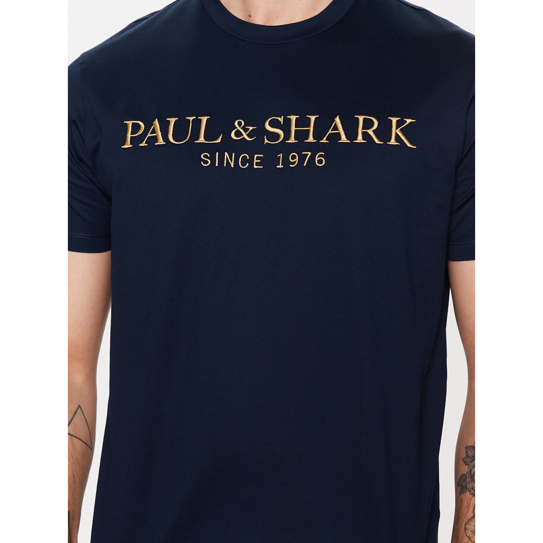 Paul&Shark T-Shirt 23411064 Tmavomodrá Regular Fit - Pepit.cz