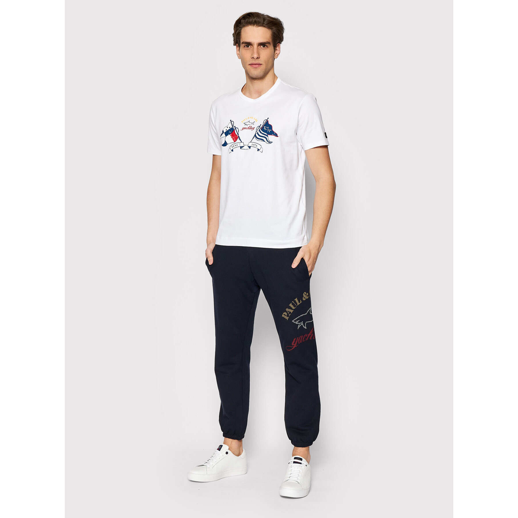 Paul&Shark Teplákové kalhoty 22411934 Tmavomodrá Casual Fit - Pepit.cz