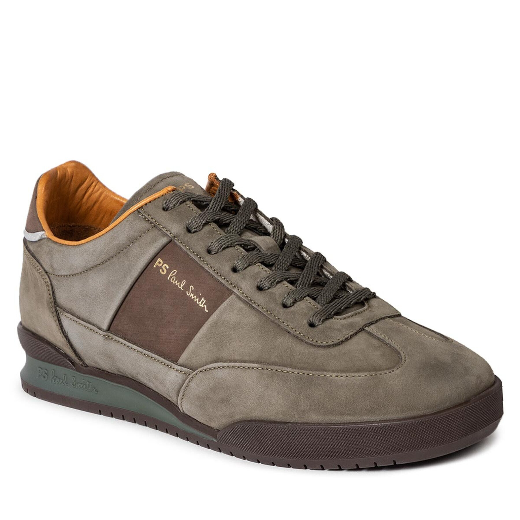 Paul Smith Sneakersy Dover M2S-DVR30-LNUB Khaki - Pepit.cz