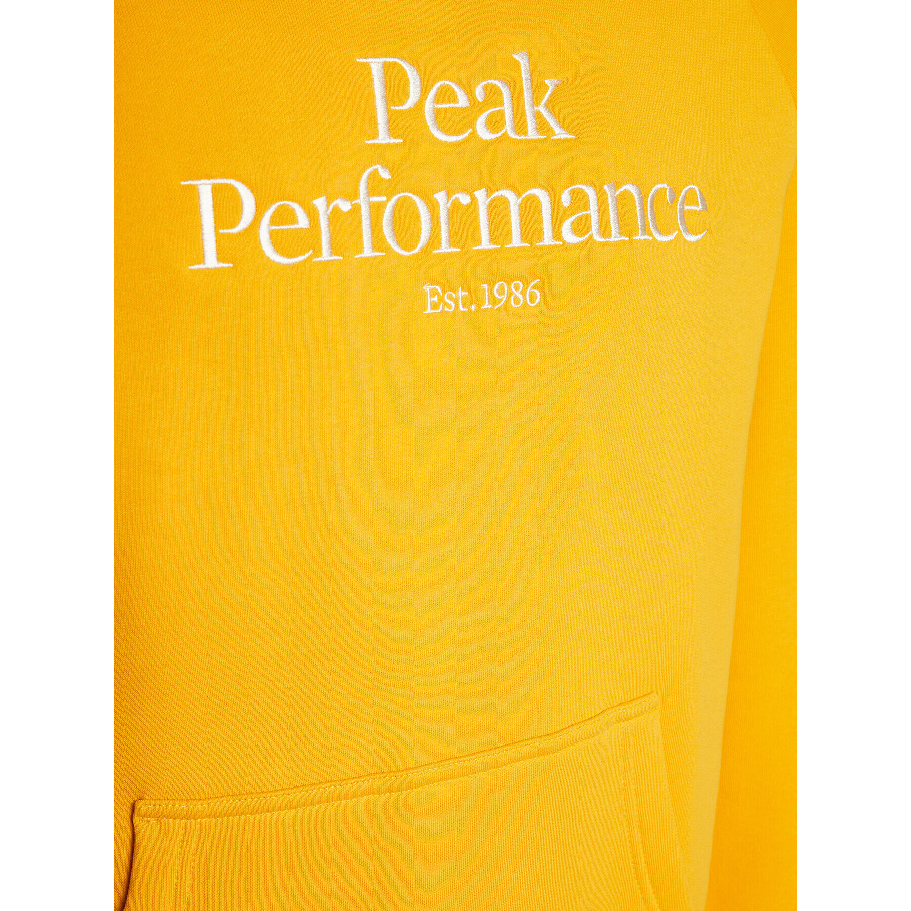 Peak Performance Mikina Original G77756420 Žlutá Regular Fit - Pepit.cz