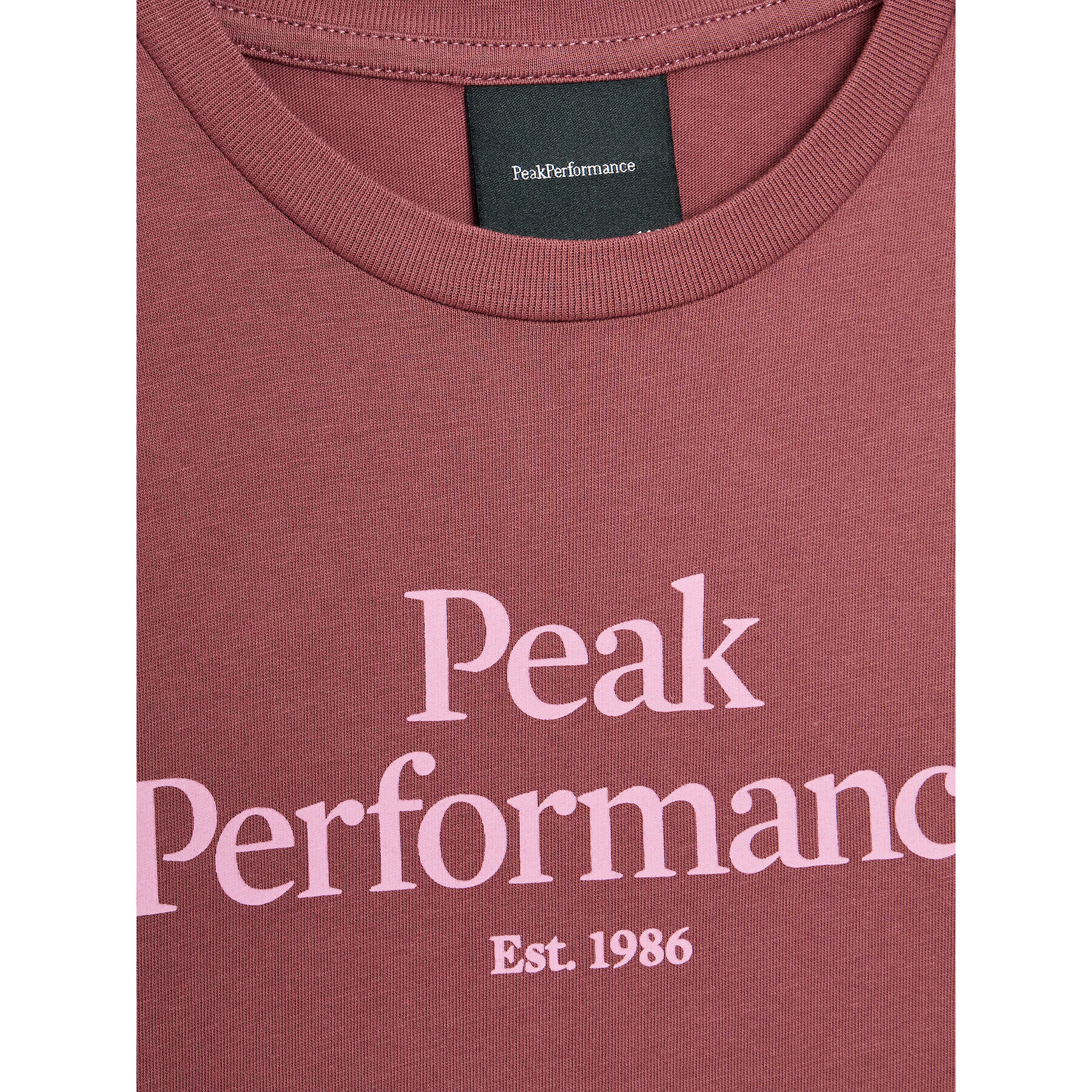 Peak Performance T-Shirt Jr Original G77697250 Růžová Regular Fit - Pepit.cz