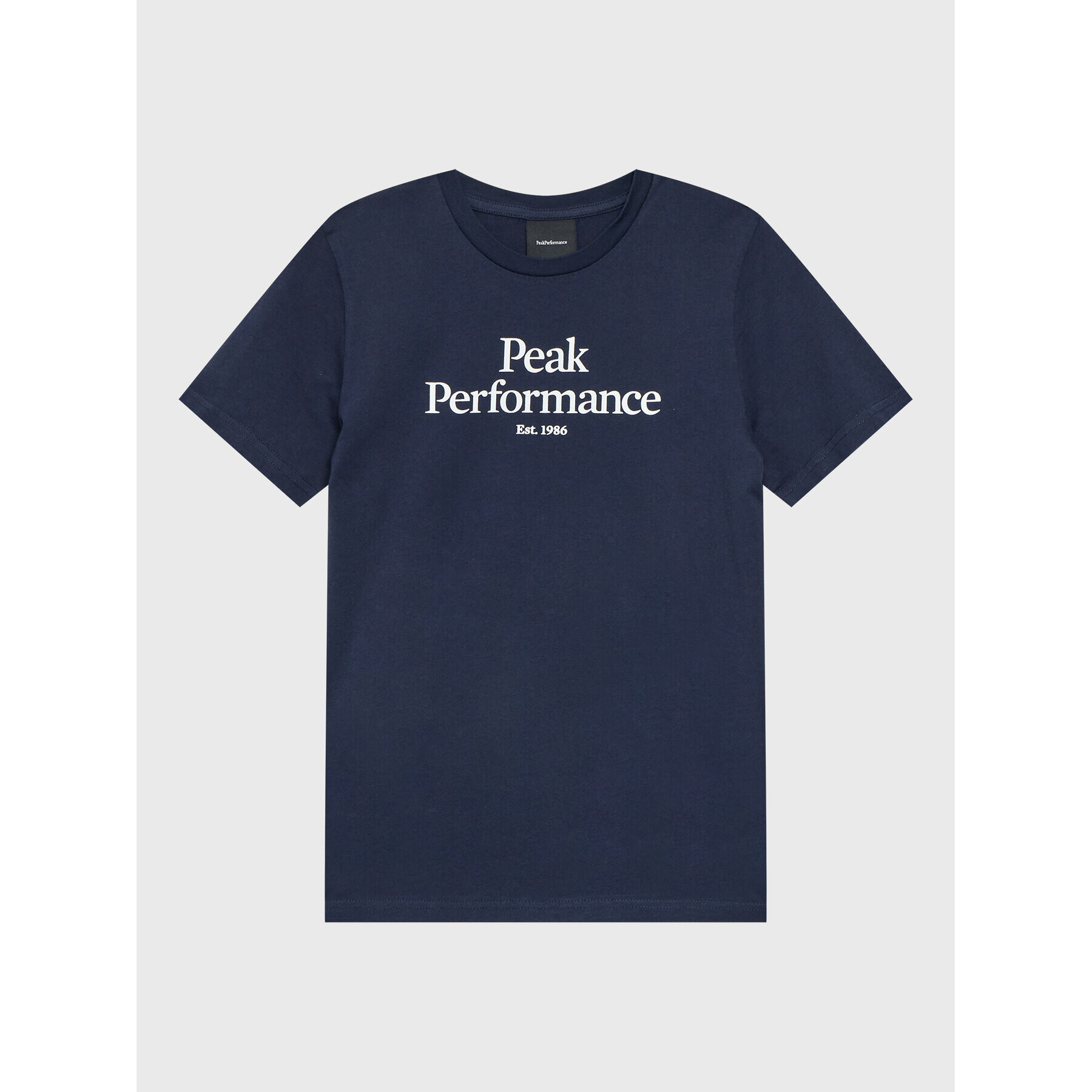 Peak Performance T-Shirt Jr Original G77697300 Tmavomodrá Regular Fit - Pepit.cz