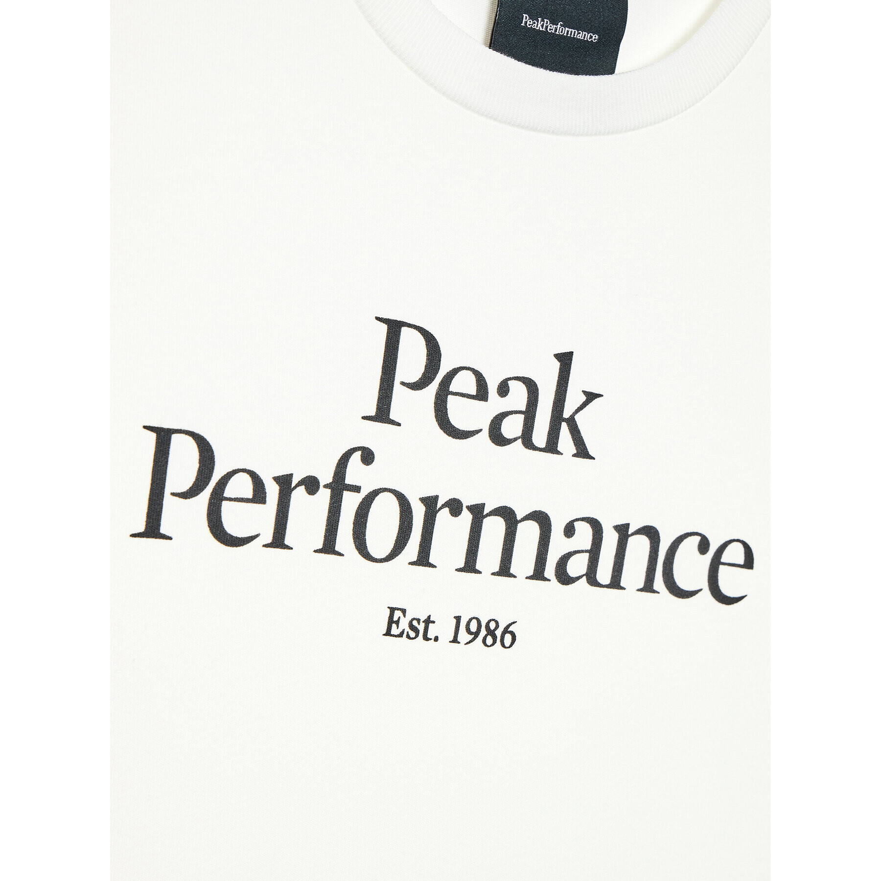 Peak Performance T-Shirt Original G77697280 Bílá Regular Fit - Pepit.cz