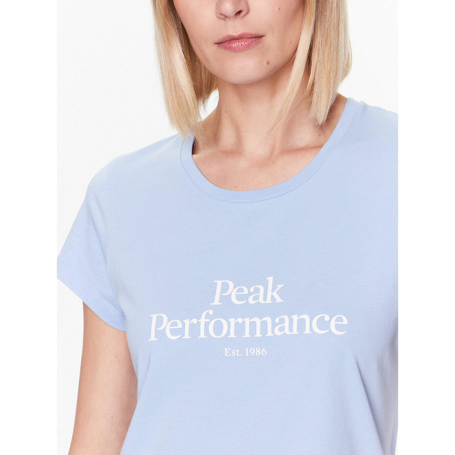 Peak Performance T-Shirt Original G77700360 Modrá Regular Fit - Pepit.cz