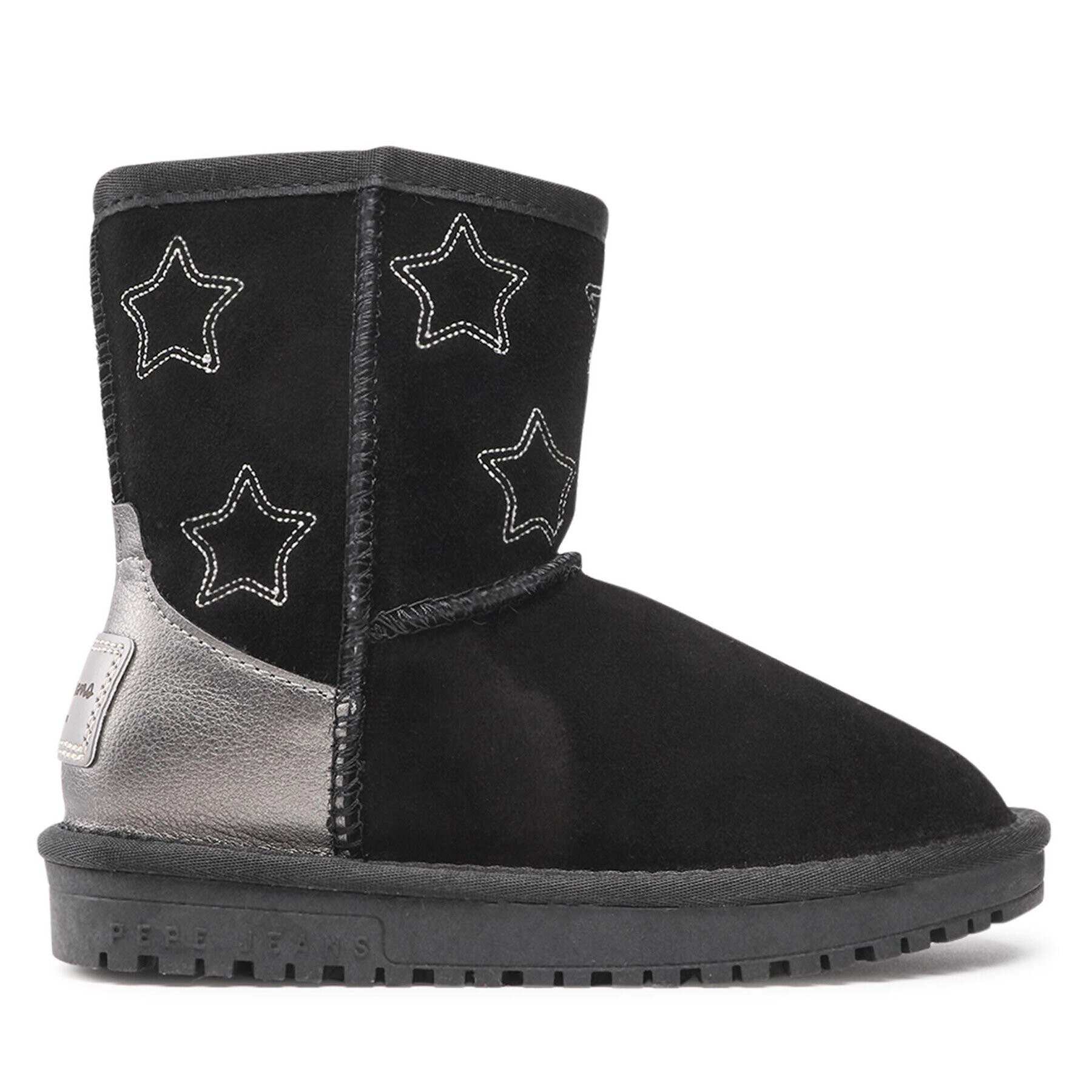 Pepe Jeans Boty Angel Stars PGS50178 Černá - Pepit.cz