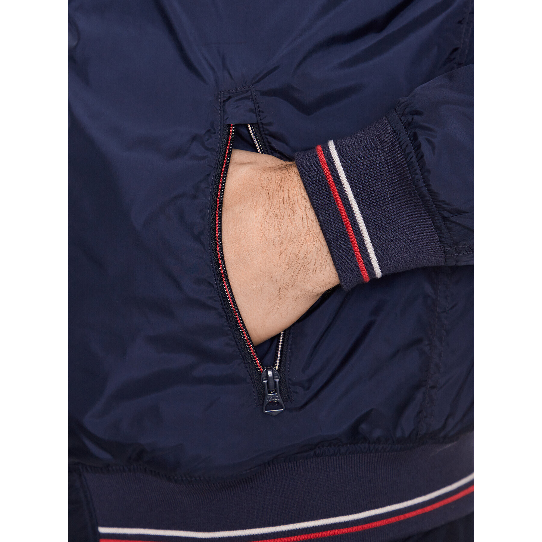 Pepe Jeans Bunda pro přechodné období Carrington PM402716 Tmavomodrá Regular Fit - Pepit.cz