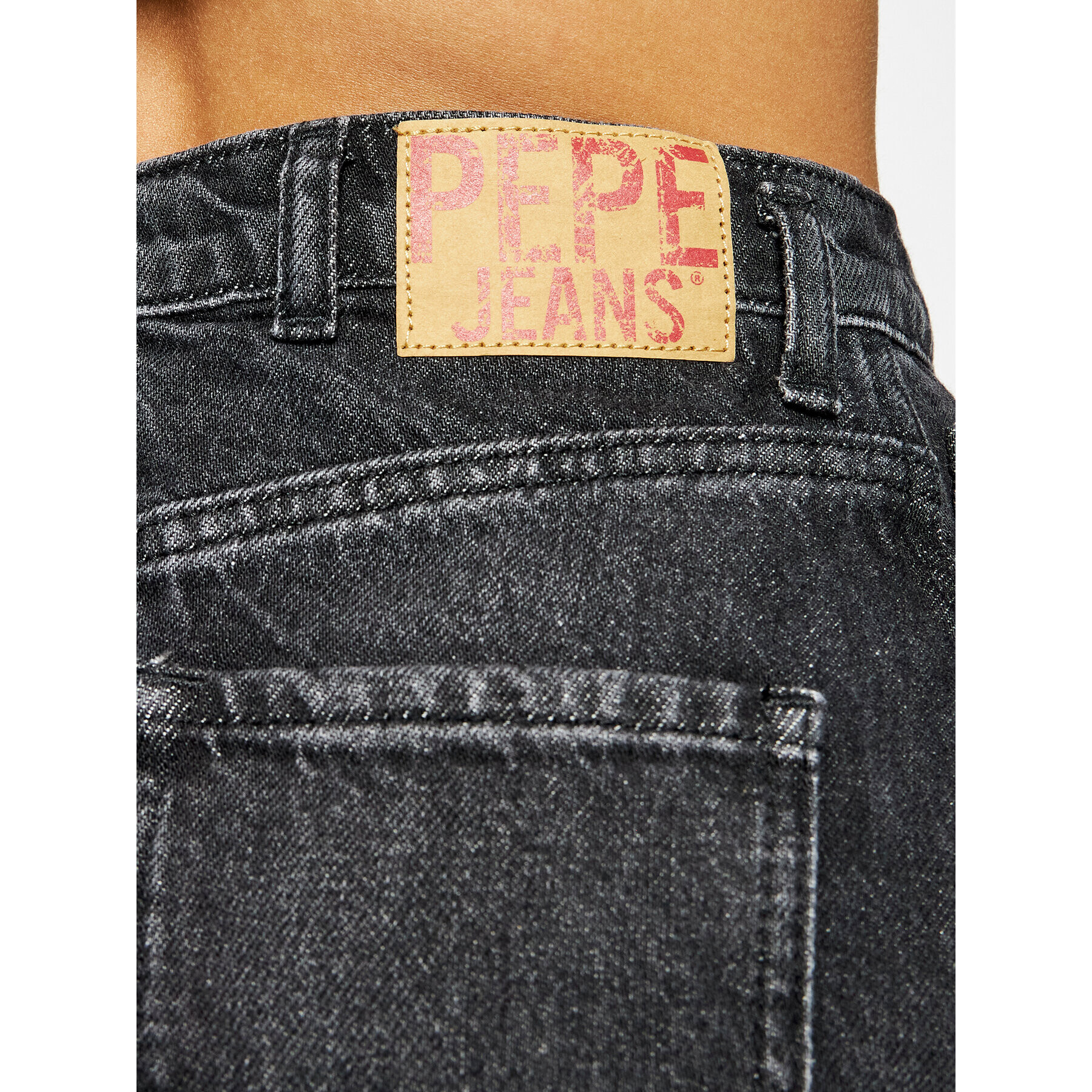 Pepe Jeans Džínová sukně ARCHIVE Rachel PL900915 Černá Regular Fit - Pepit.cz