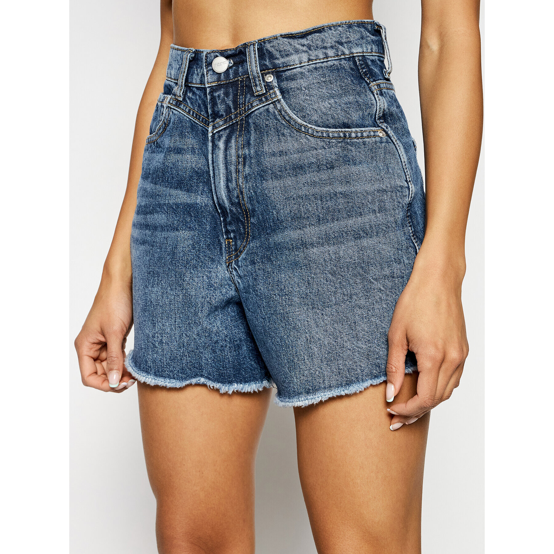 Pepe Jeans Džínové šortky ARCHIVE Rachel PL800905 Modrá Regular Fit - Pepit.cz