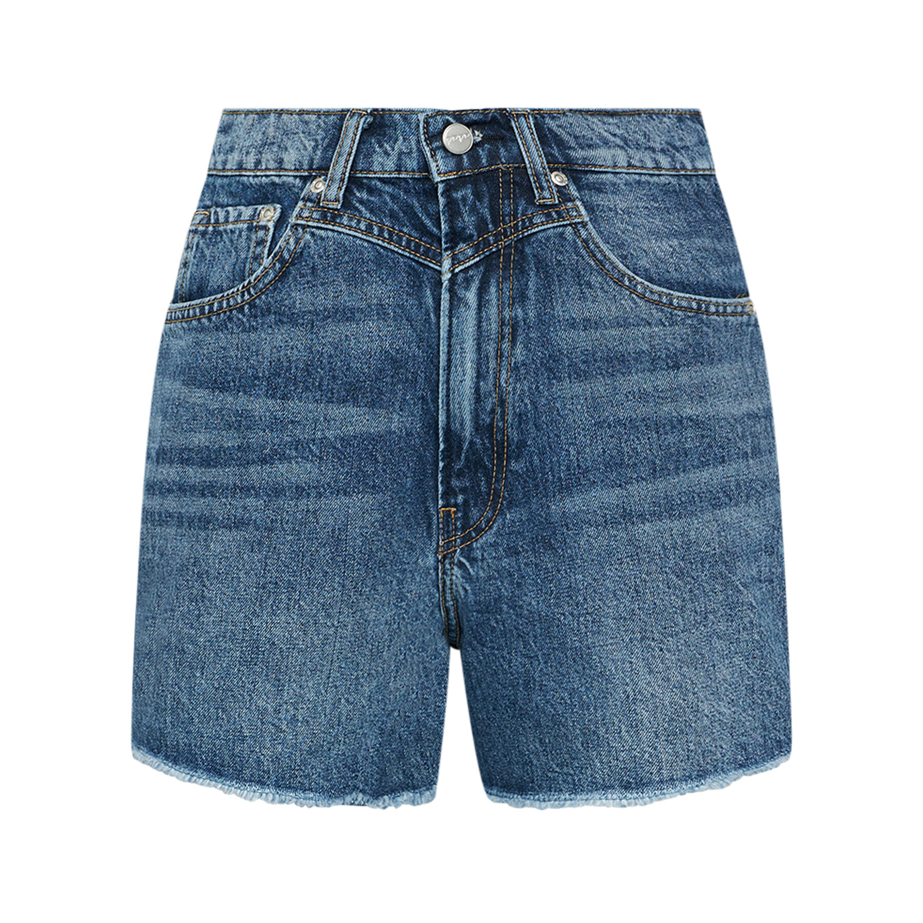 Pepe Jeans Džínové šortky ARCHIVE Rachel PL800905 Modrá Regular Fit - Pepit.cz