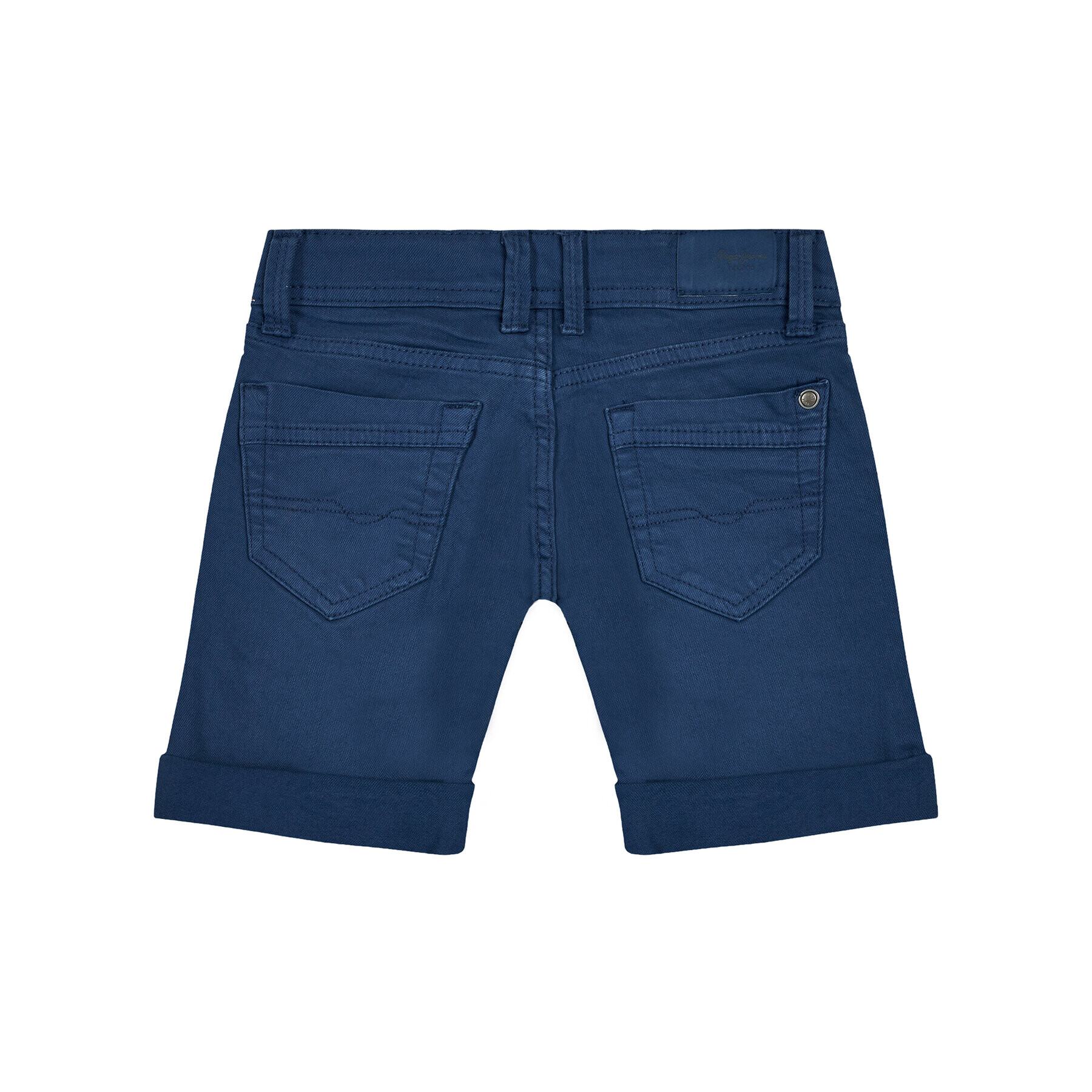 Pepe Jeans Džínové šortky Becket PB800604 Tmavomodrá Slim Fit - Pepit.cz