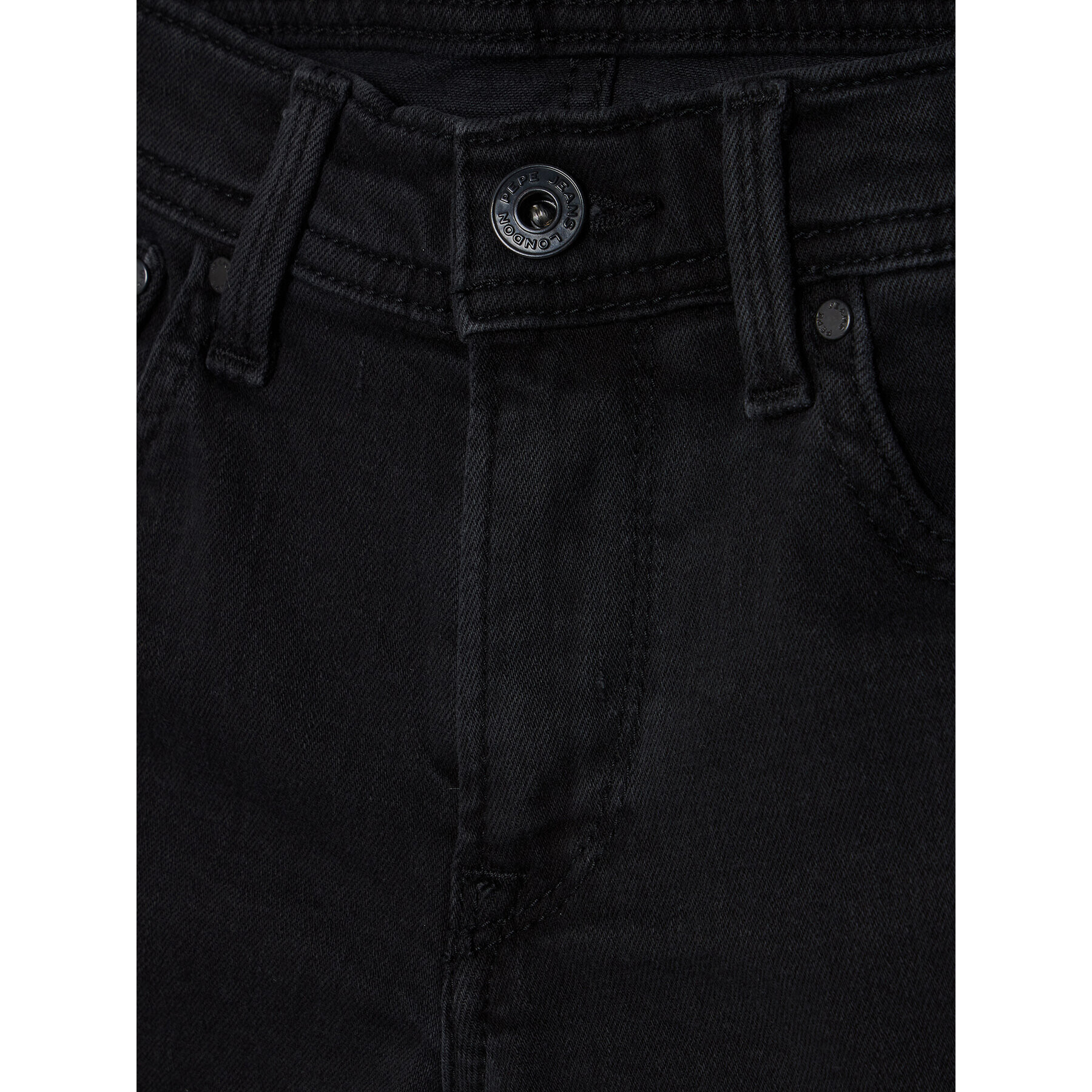 Pepe Jeans Džínové šortky Becket PB800692 Černá Slim Fit - Pepit.cz