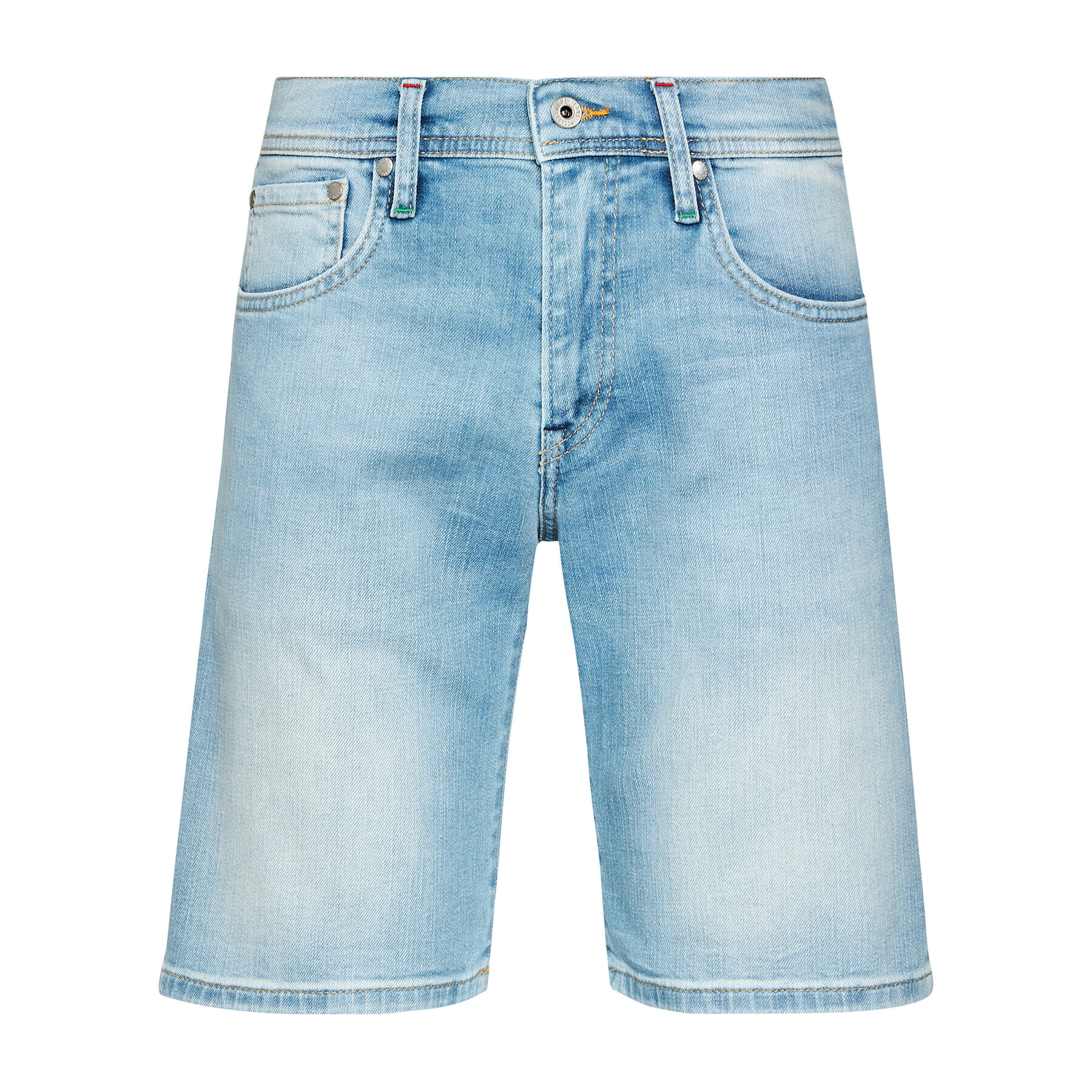 Pepe Jeans Džínové šortky Cane Pride PM800795 Modrá Slim Fit - Pepit.cz