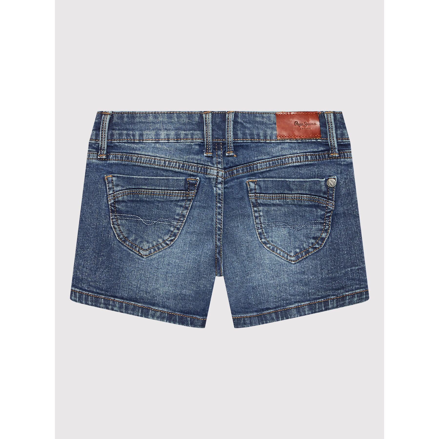 Pepe Jeans Džínové šortky Foxtail PG800782 Tmavomodrá Regular Fit - Pepit.cz